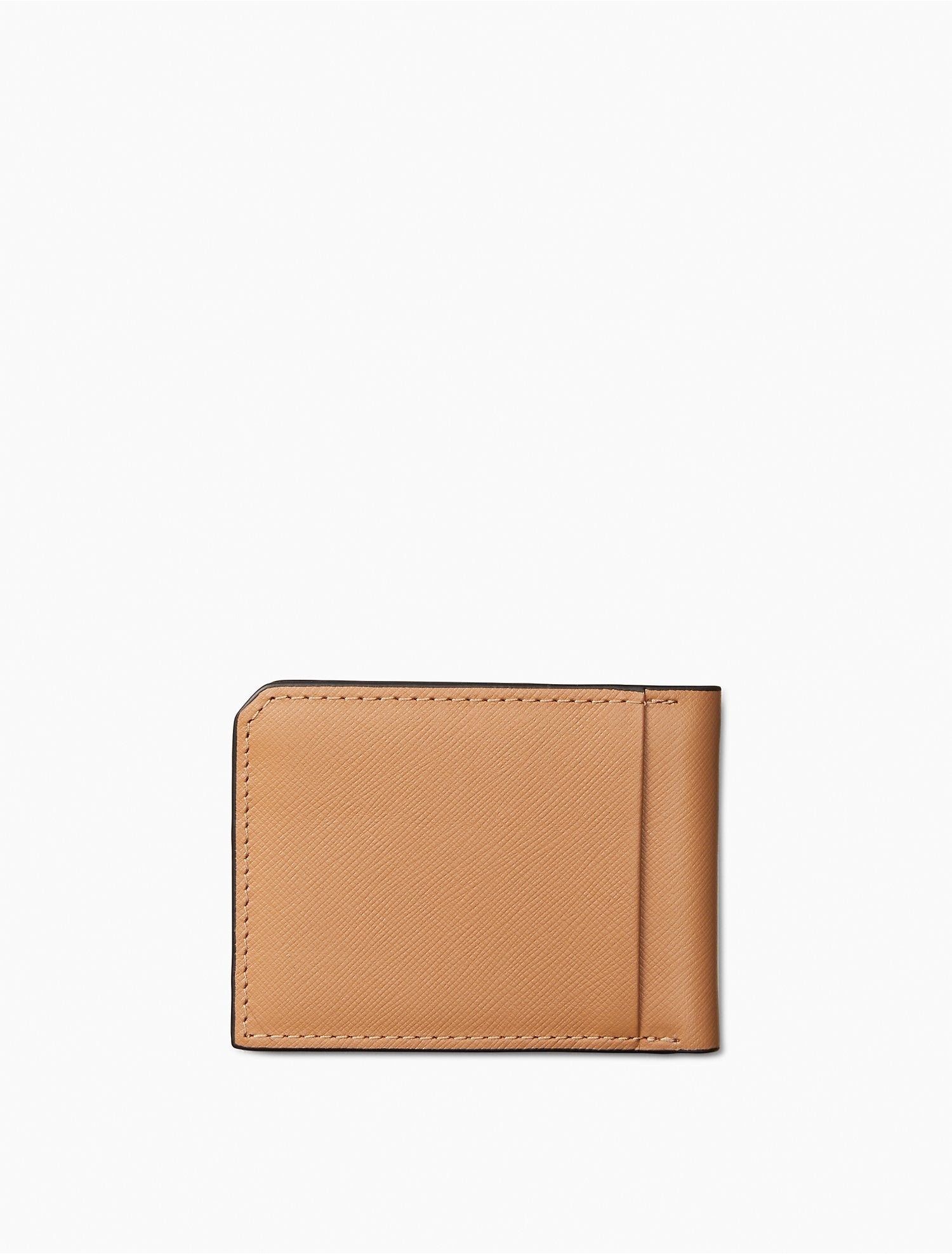 Calvin Klein Saffiano Leather Slim Bifold Wallet - Men