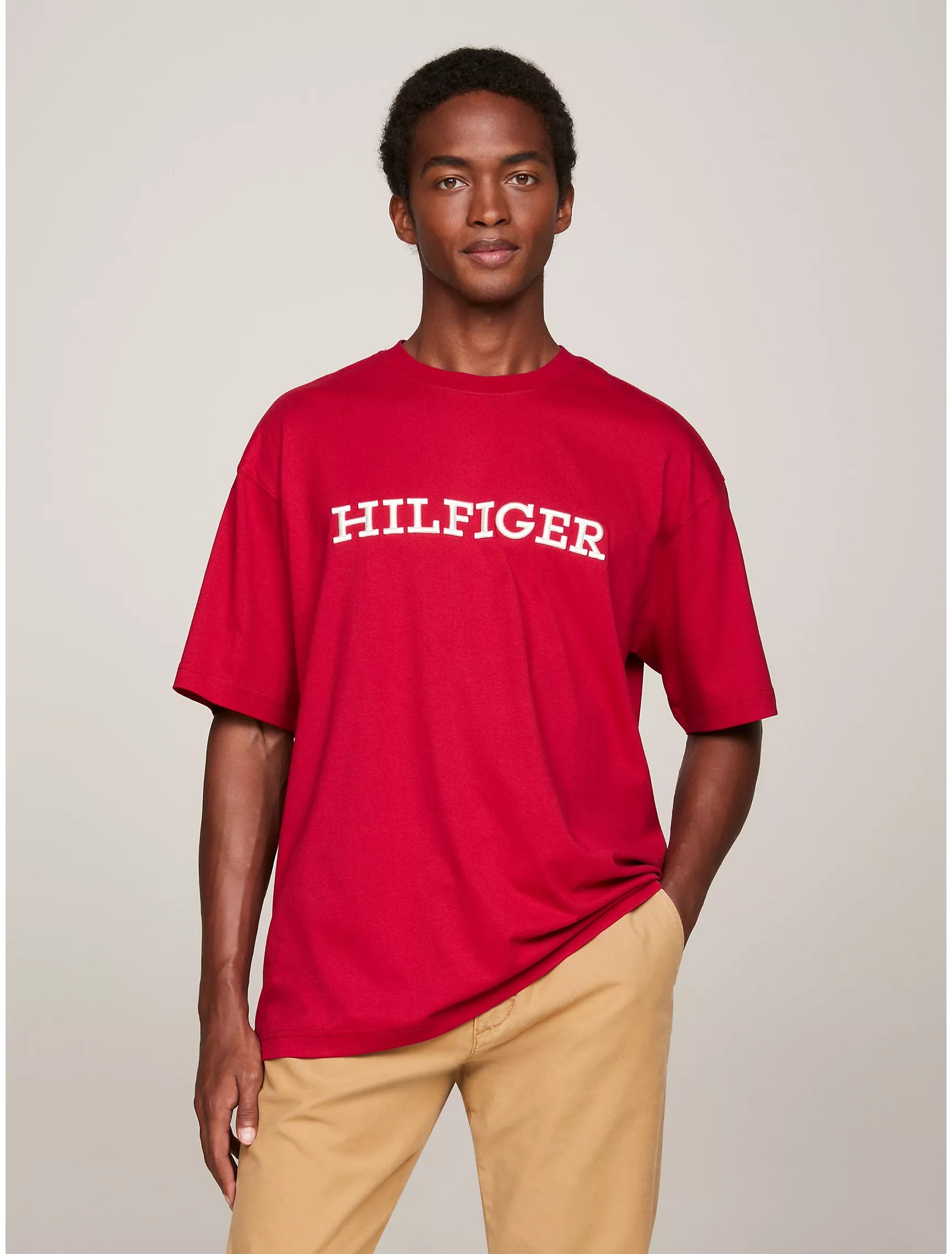 Tommy Hilfiger Embroidered Monotype Logo T-Shirt - Men