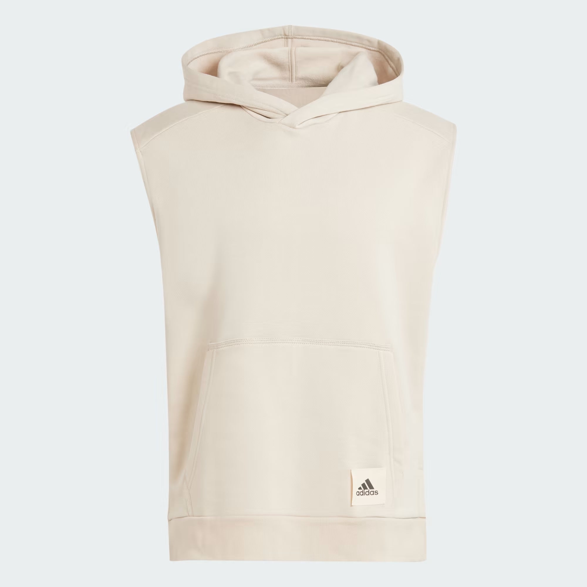 Adidas Lounge Sleeveless Fleece Hoodie - Men