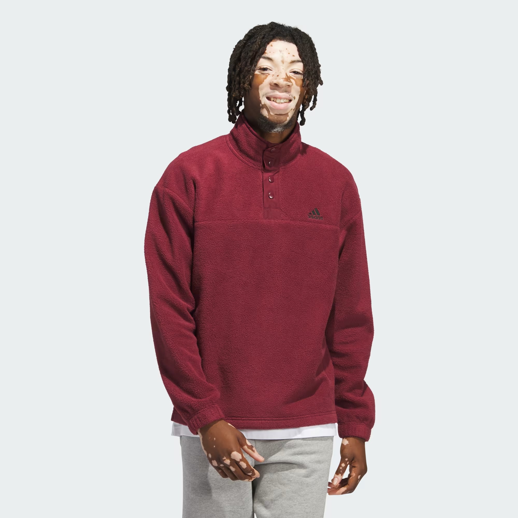 Adidas Polar Fleece Pullover - Men