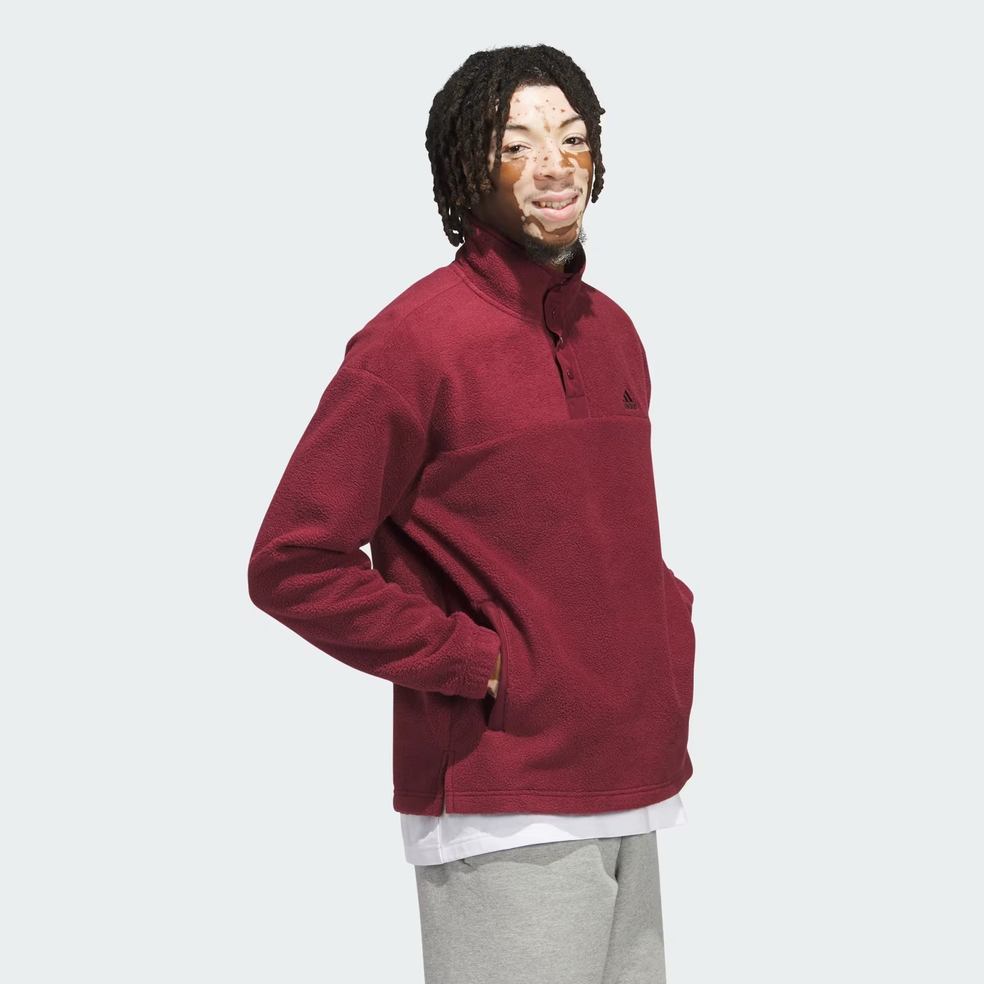 Adidas Polar Fleece Pullover - Men