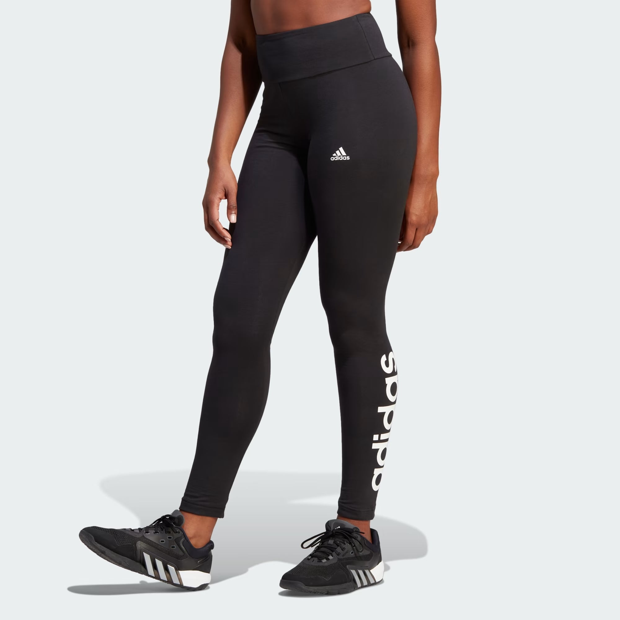 Adidas Essentials Highwaisted Logo Leggings - Women