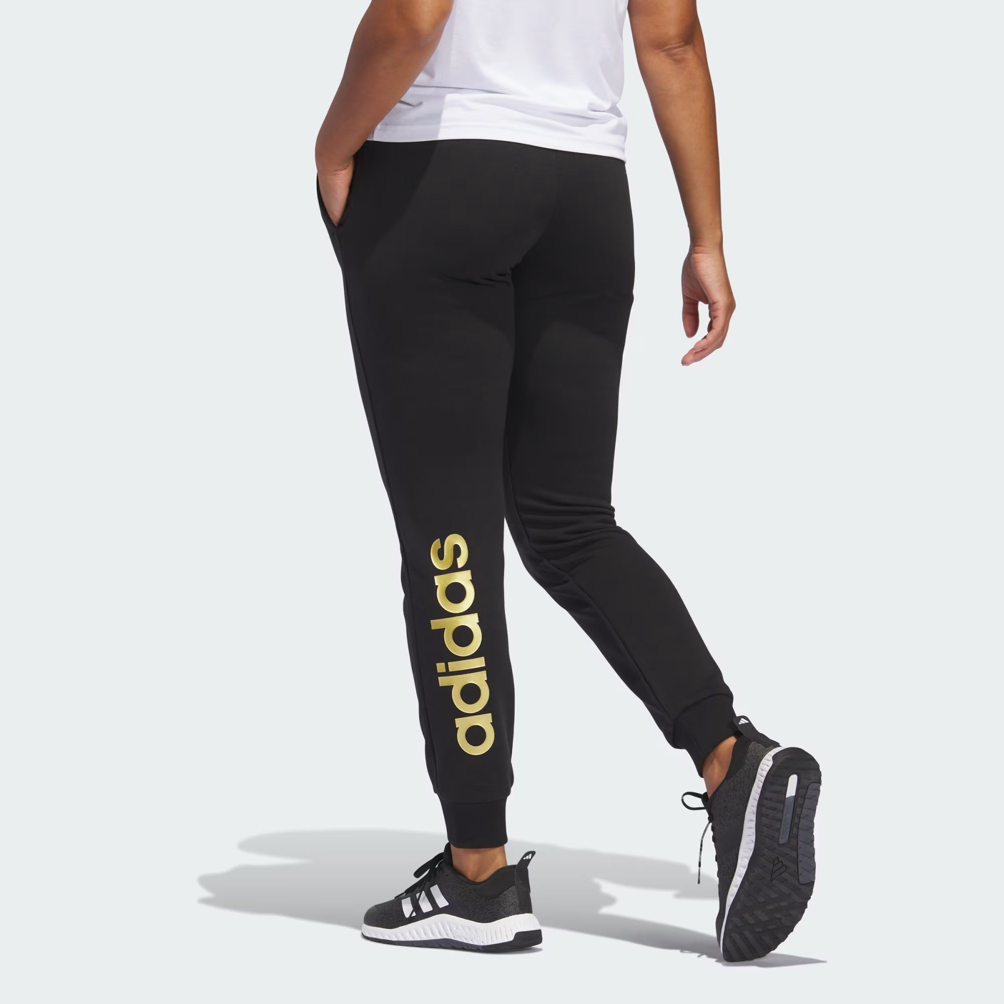 Adidas Essentials French Terry Logo Pants - Women