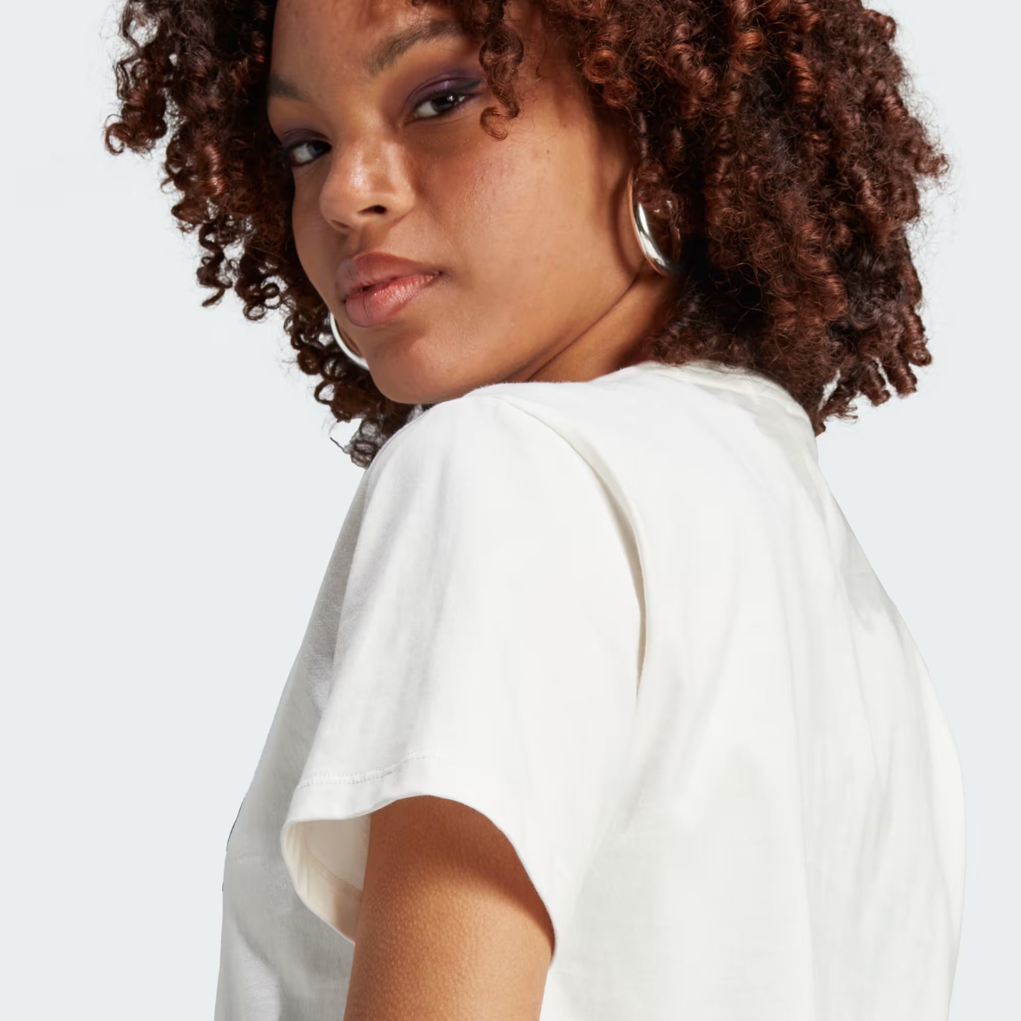 Adidas Zebra Animal Print Infill Tee - Women