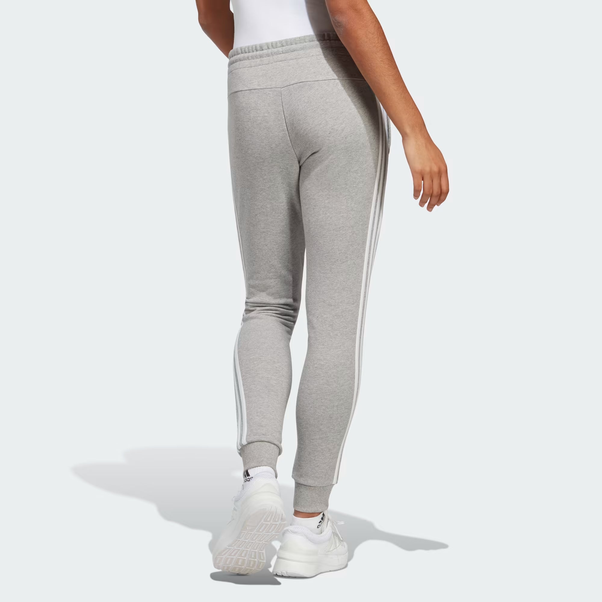 Adidas Essentials 3 Stripes French Terry Cuffed Pants - Women