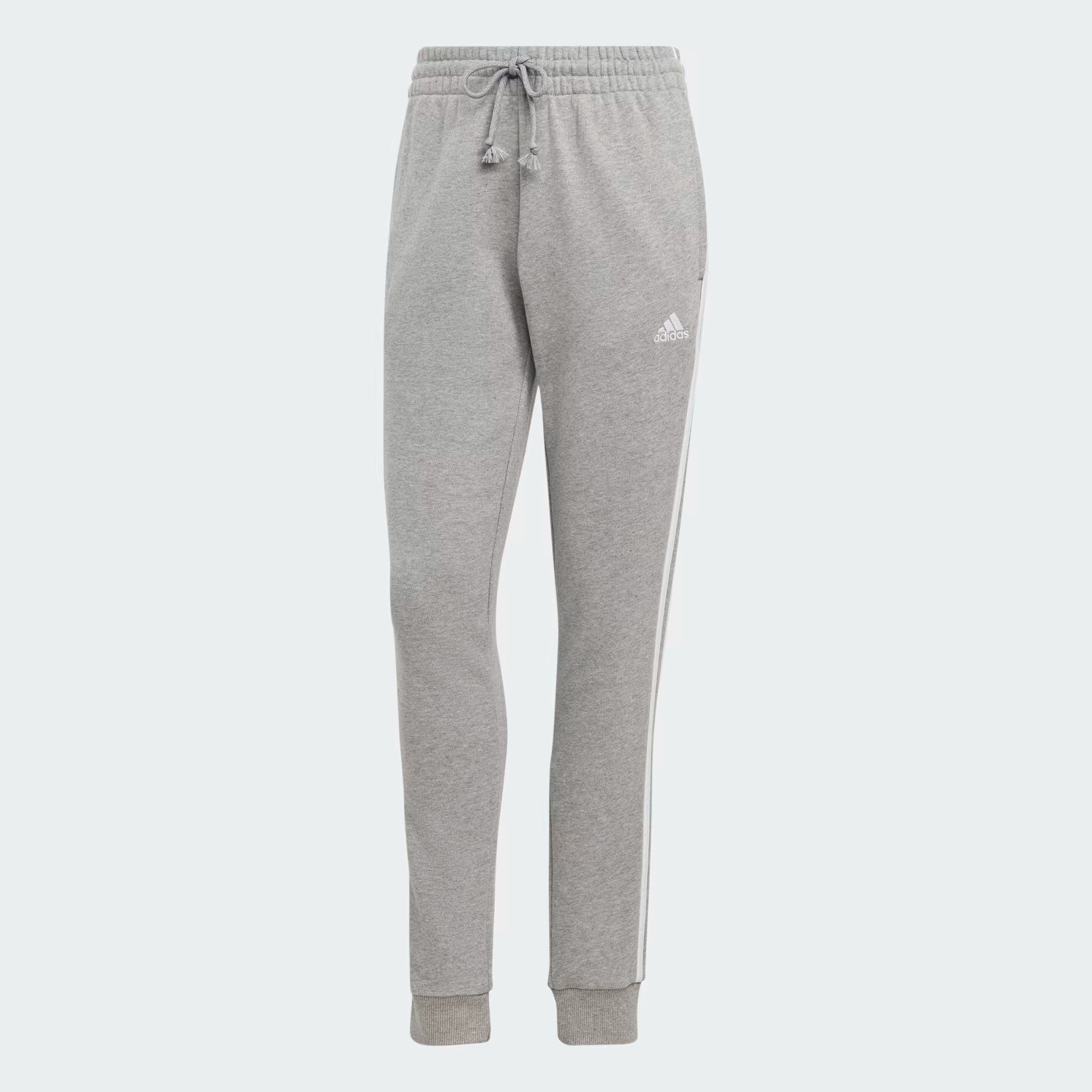 Adidas Essentials 3 Stripes French Terry Cuffed Pants - Women
