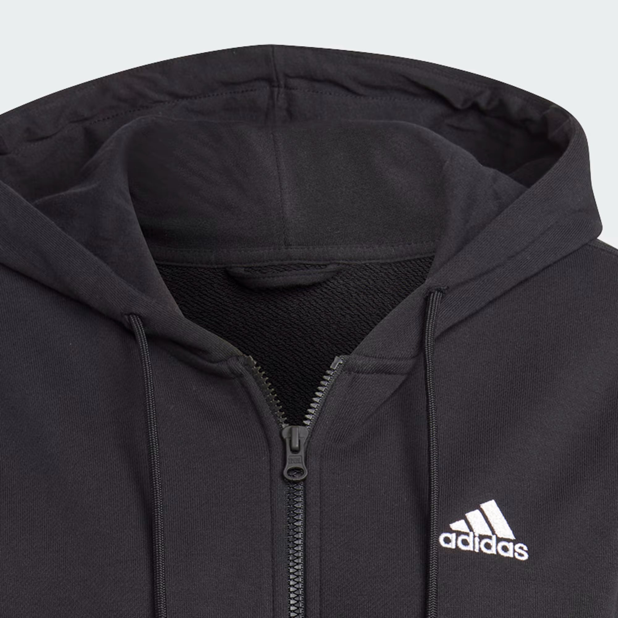 Adidas Essentials Linear Full-Zip French Terry Hoodie - Women