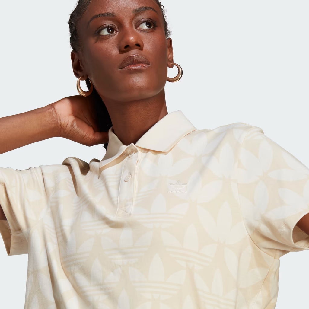 Adidas Trefoil Monogram Polo Dress - Women