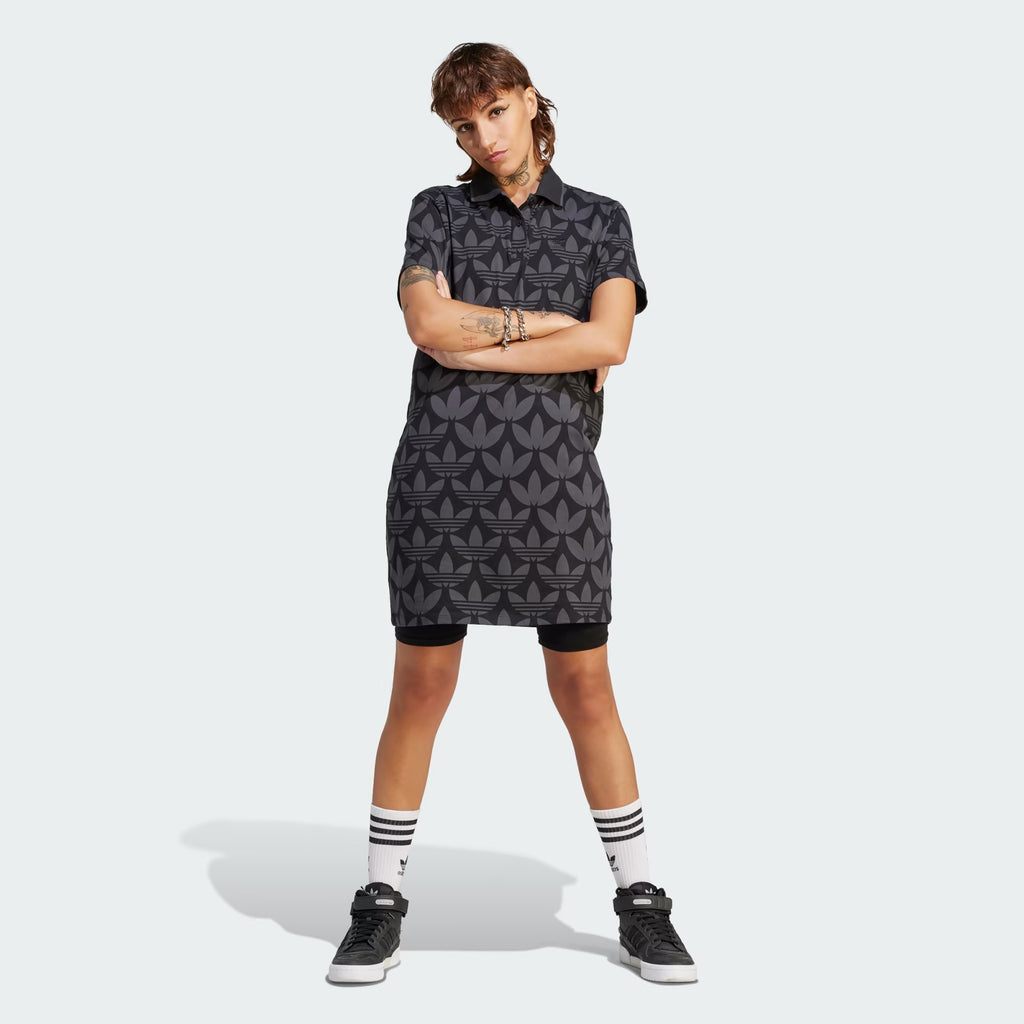 Adidas Trefoil Monogram Polo Dress - Women