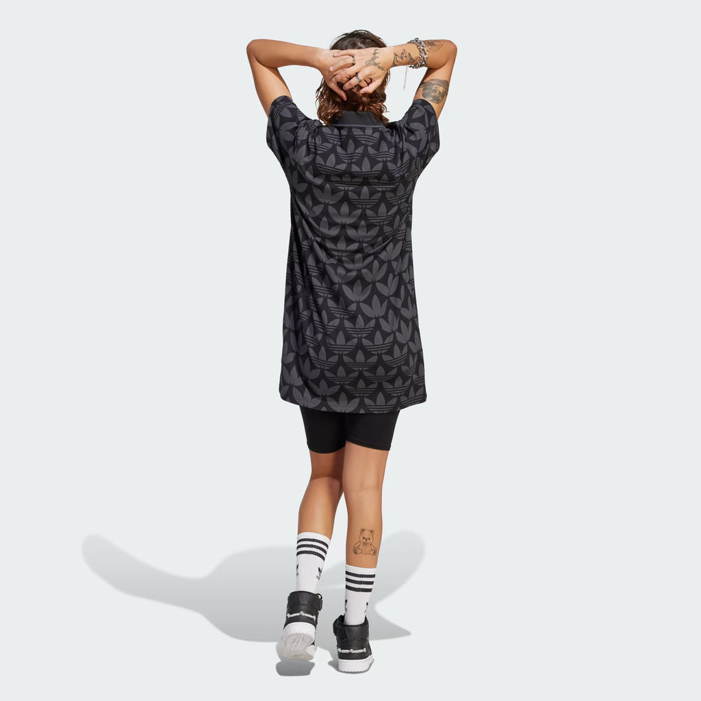 Adidas Trefoil Monogram Polo Dress - Women