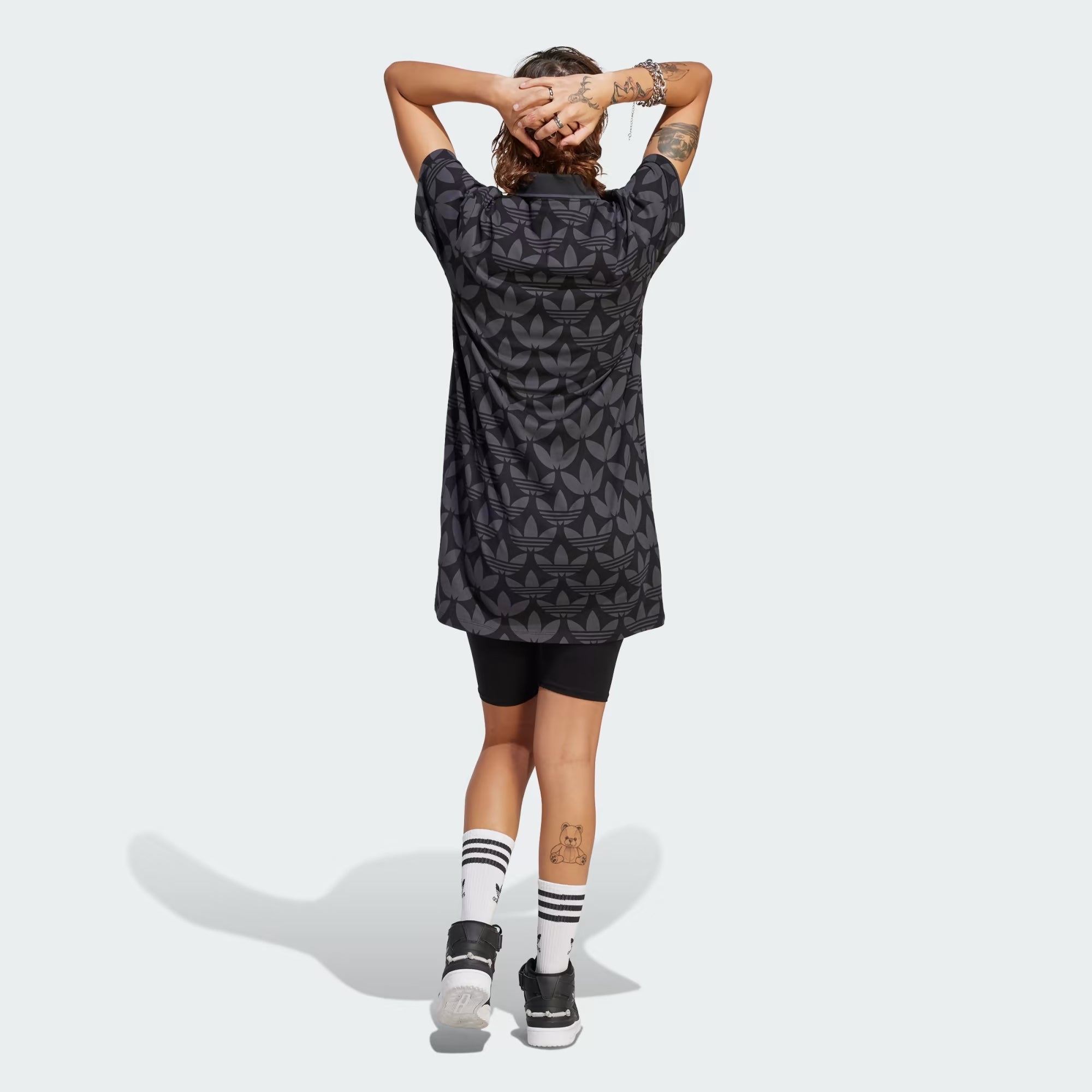 Adidas Trefoil Monogram Polo Dress - Women