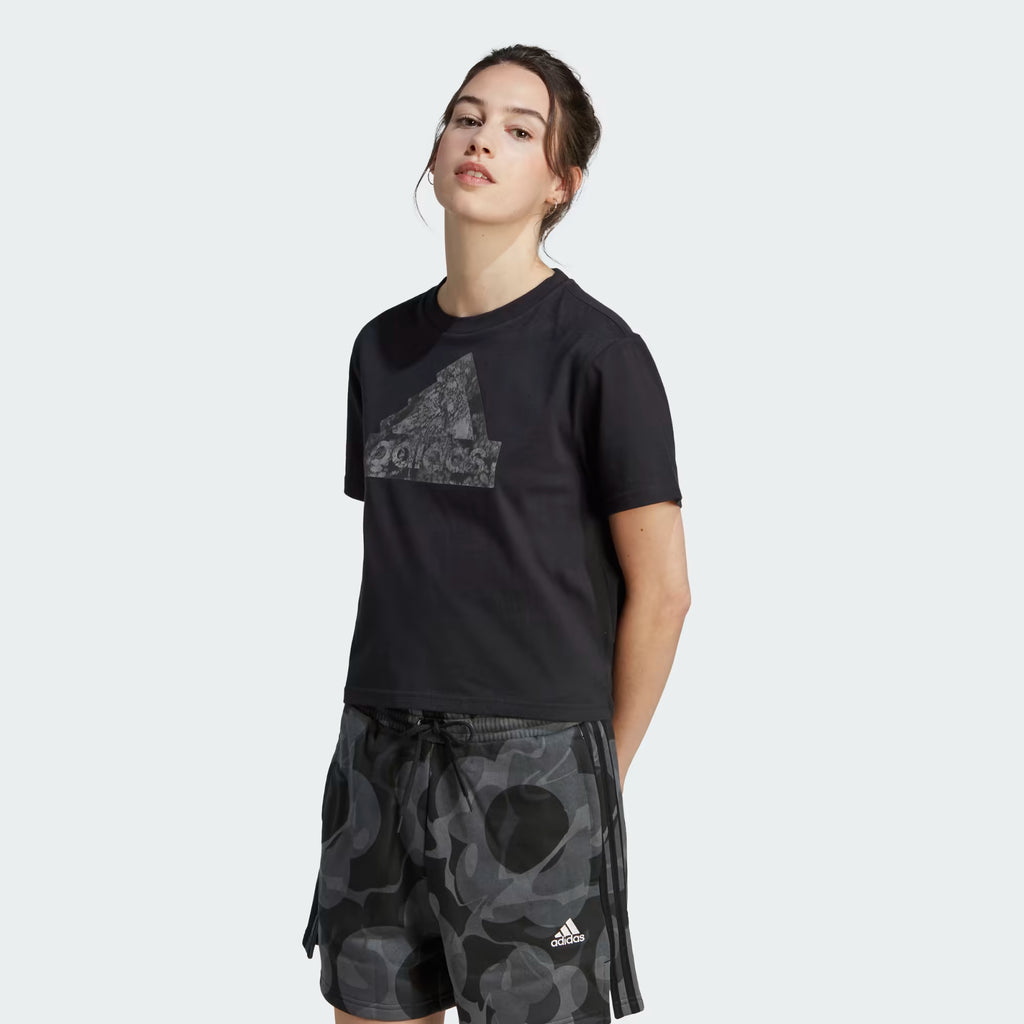 Adidas Future Icons Graphic Crop Tee - Women
