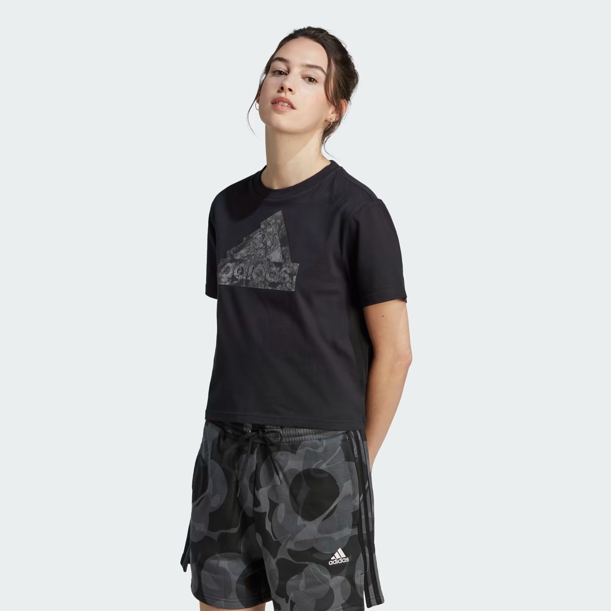 Adidas Future Icons Graphic Crop Tee - Women