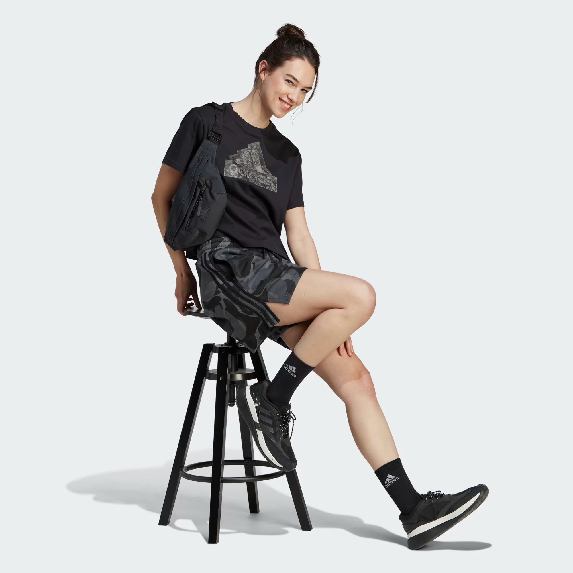 Adidas Future Icons Graphic Crop Tee - Women