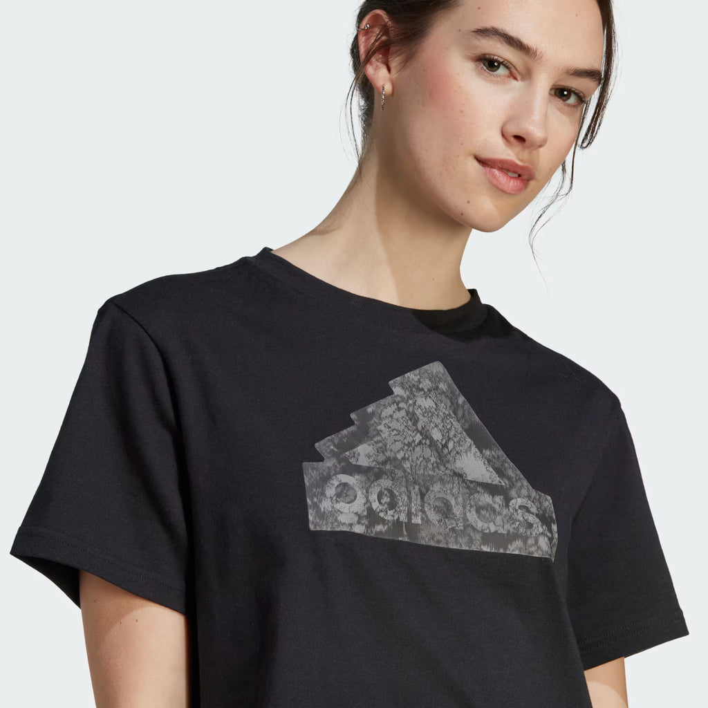 Adidas Future Icons Graphic Crop Tee - Women