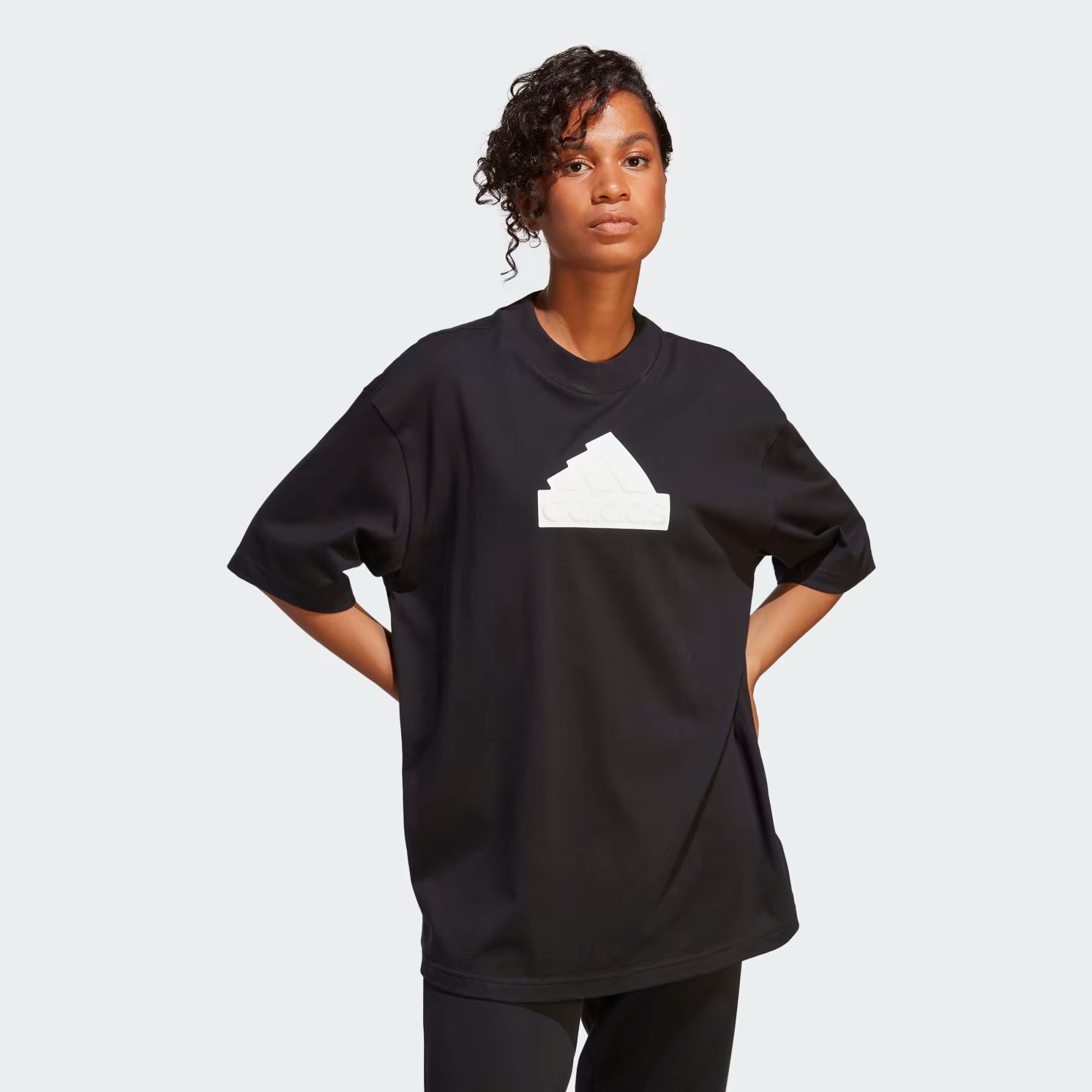 Adidas Future Icons Badge Of Sport Boyfriend Tee - Women
