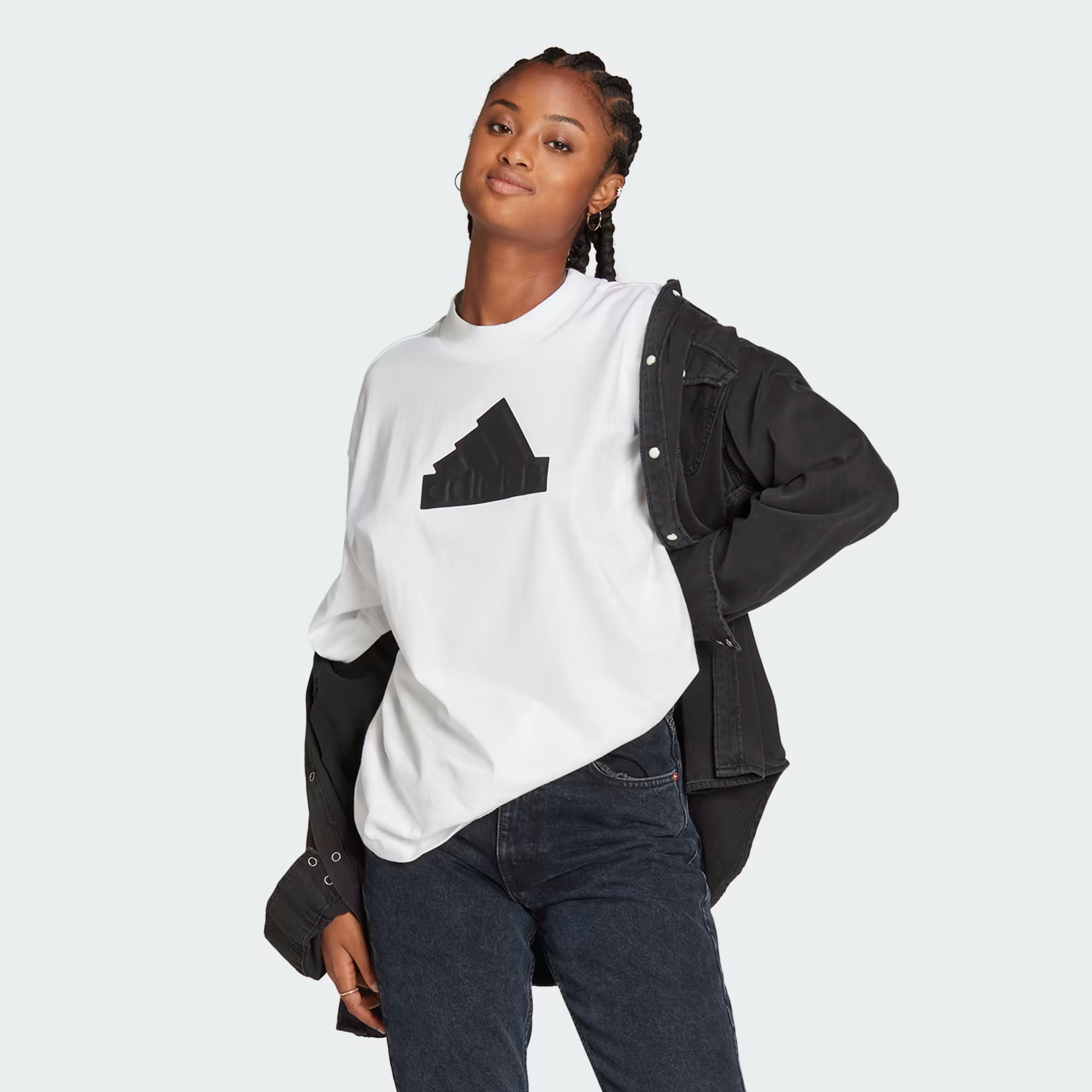 Adidas Future Icons Badge Of Sport Boyfriend Tee - Women