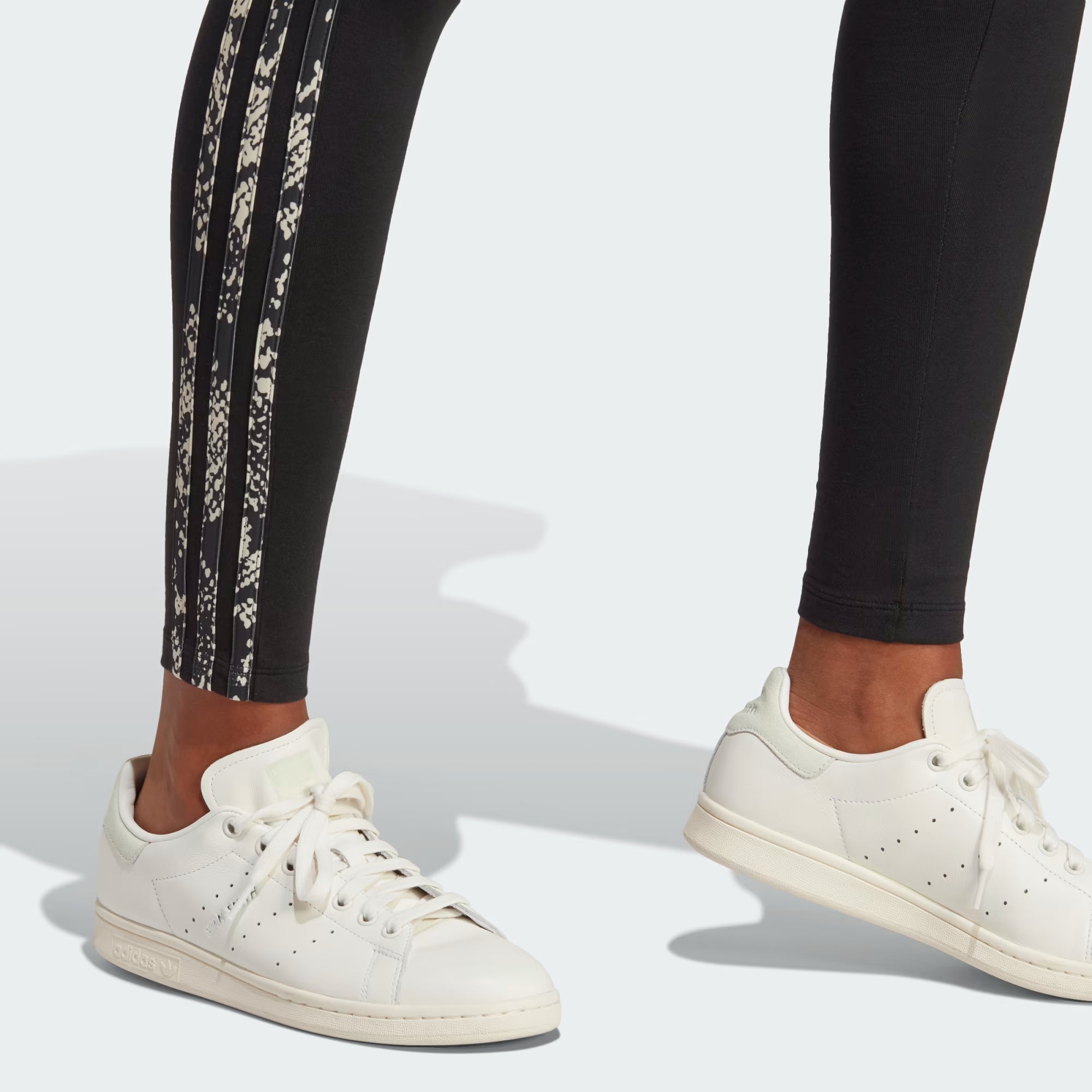 Adidas Stripes Print Leggings - Women