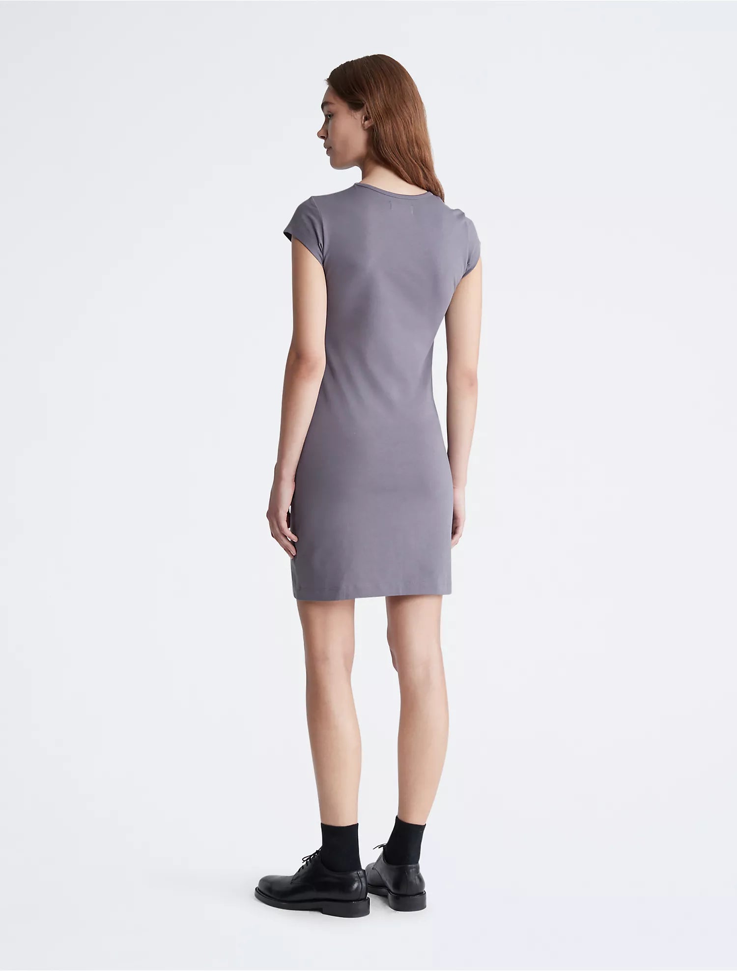 Calvin Klein Archive Logo Baby T-Shirt Dress - Women