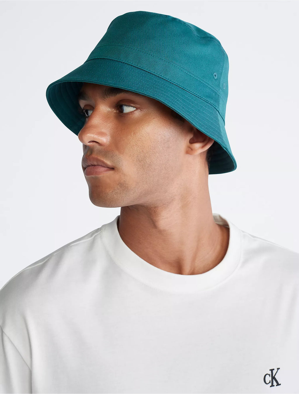 Calvin Klein Standard Logo Cotton Twill Bucket Hat - Men