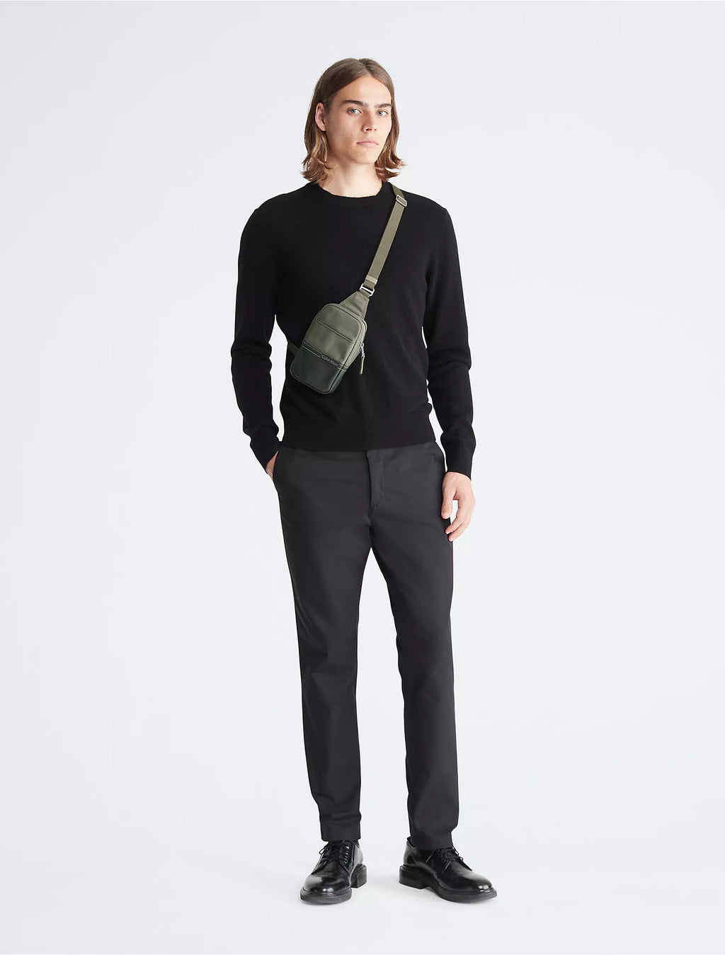 Calvin Klein Men Belts + Bags + Wallets Thyme- Oshoplin