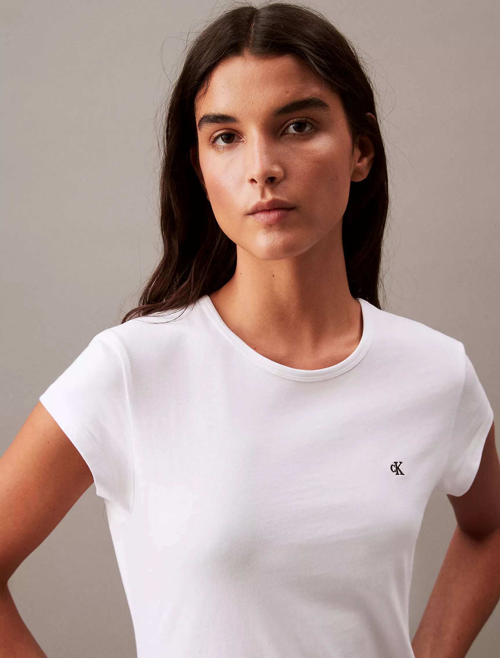 Calvin Klein Archive Logo Baby T-Shirt Dress - Women