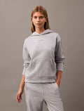 Calvin Klein Women Hoodies + Sweatshirts Medium Gray Heather- Oshoplin