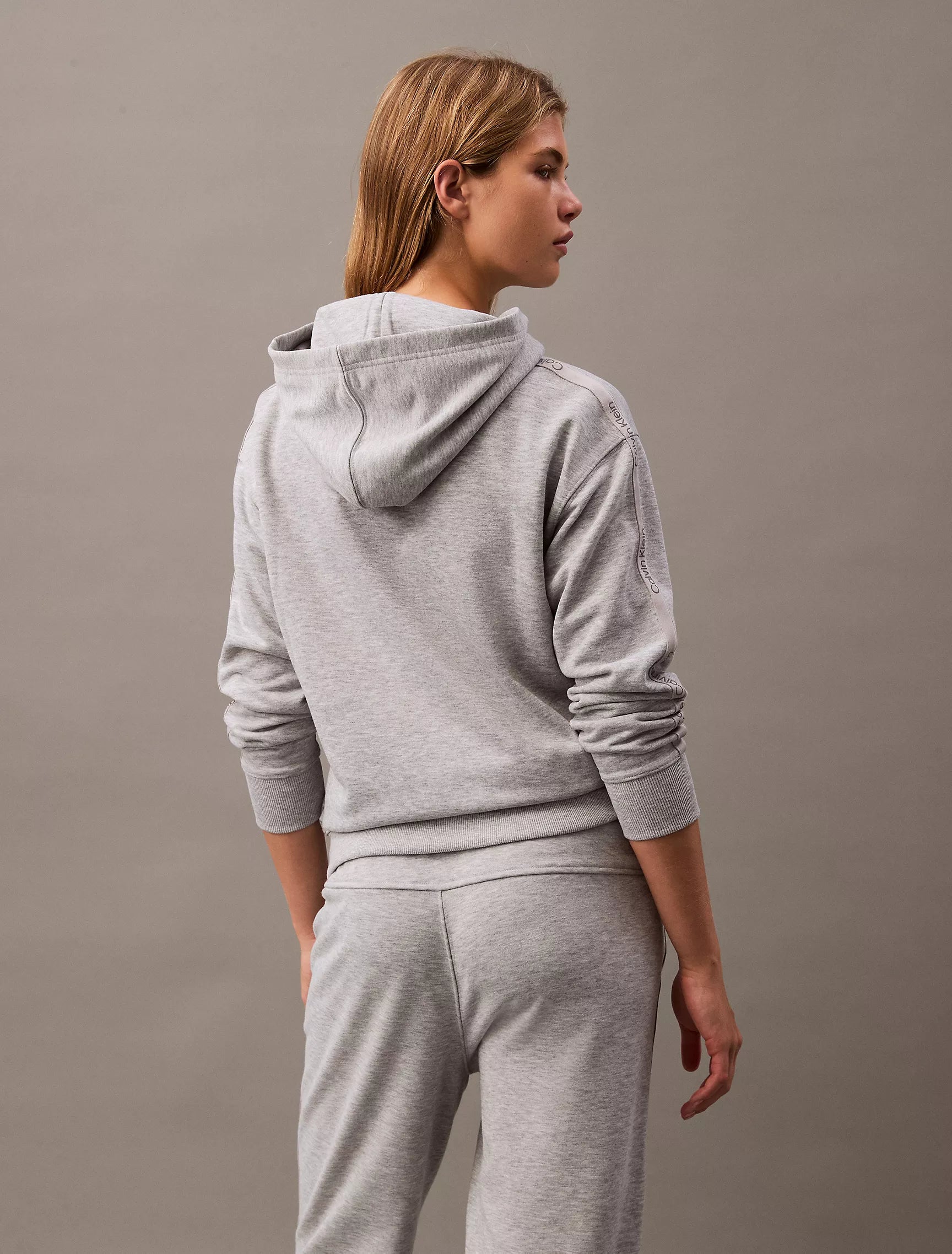 Calvin Klein Logo Tape Hoodie - Women