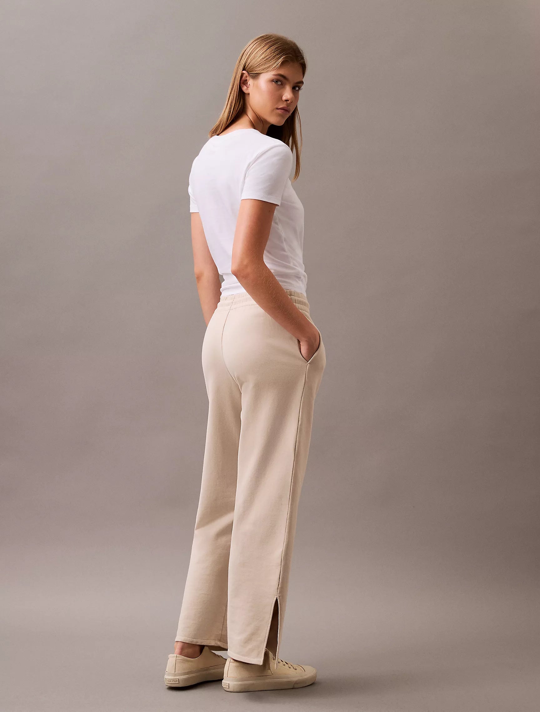 Calvin Klein Cotton Terry Pants - Women