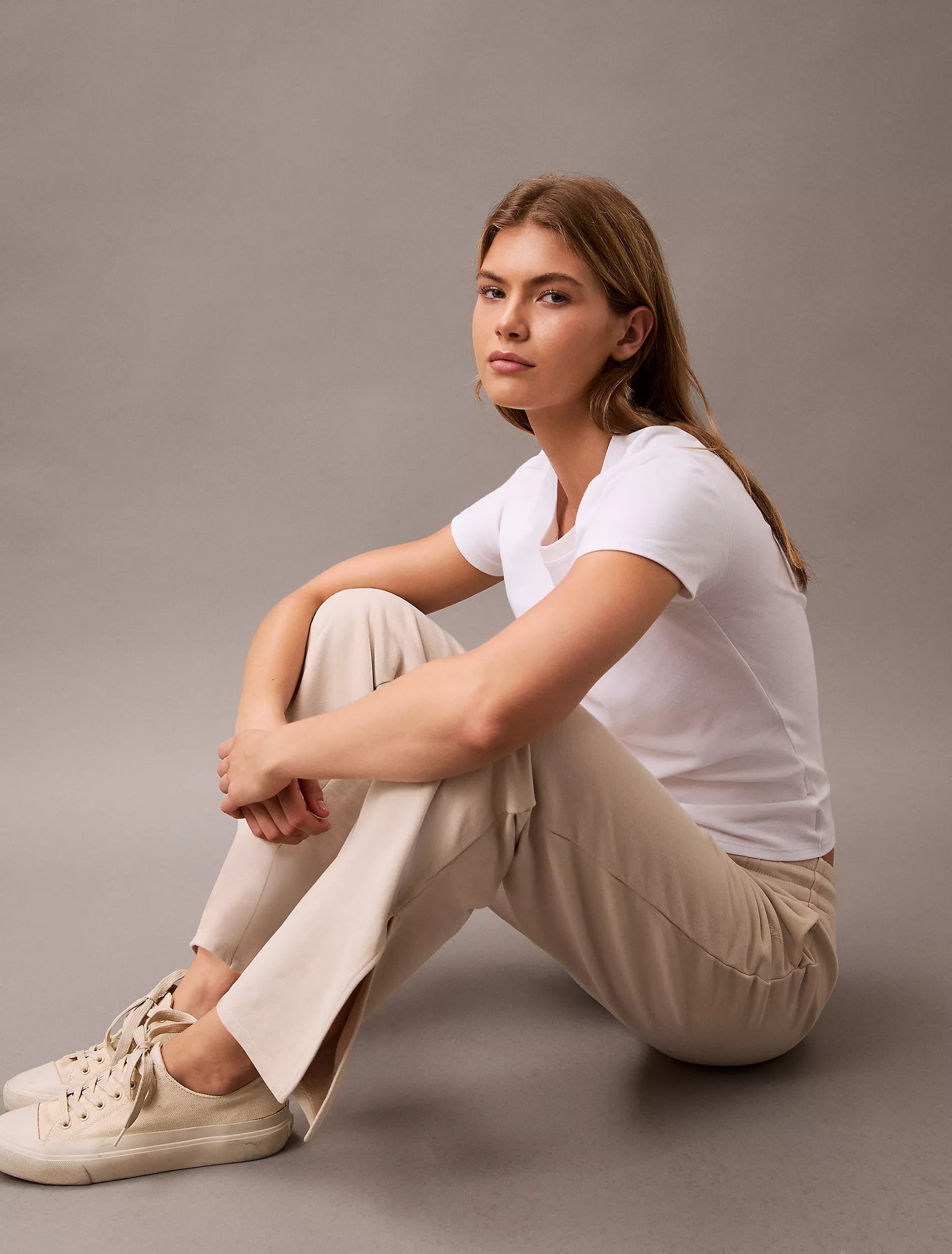 Calvin Klein Cotton Terry Pants - Women