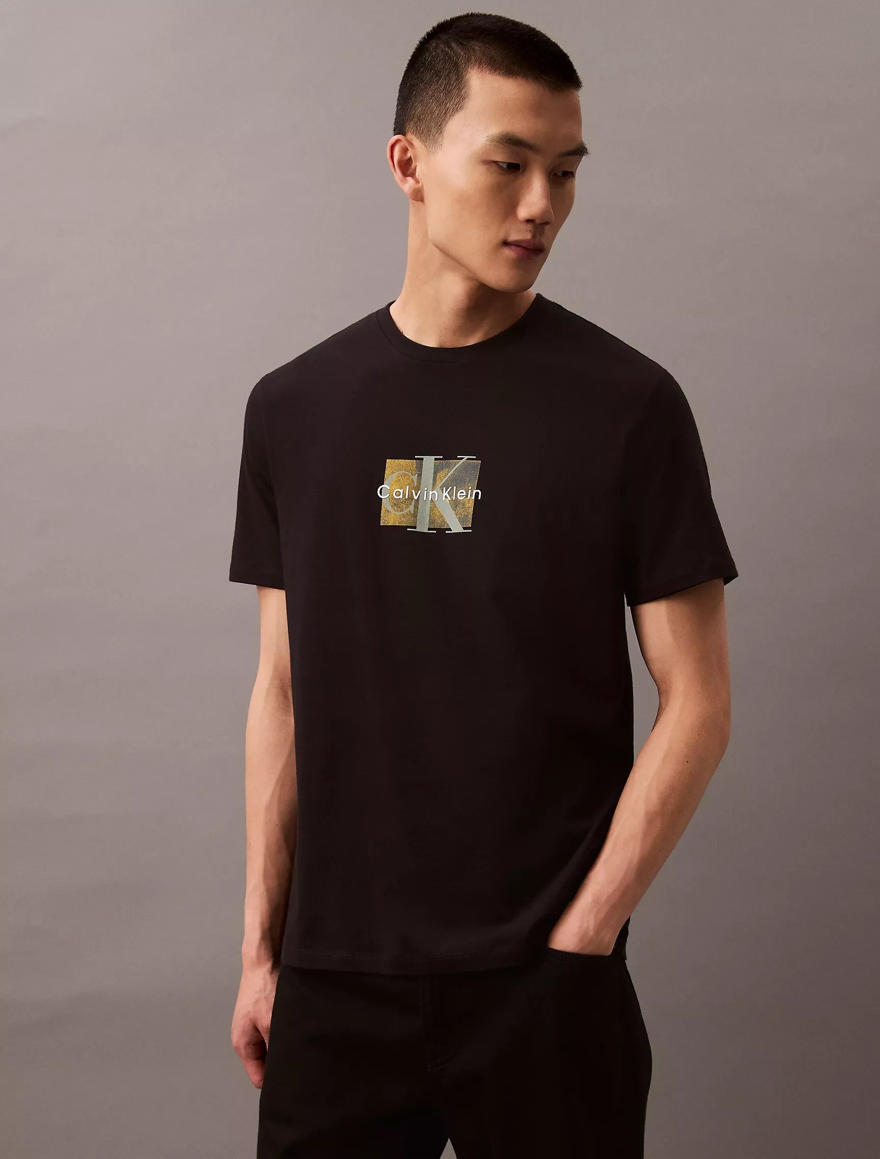 Calvin Klein Men T-Shirts Black Beauty- Oshoplin