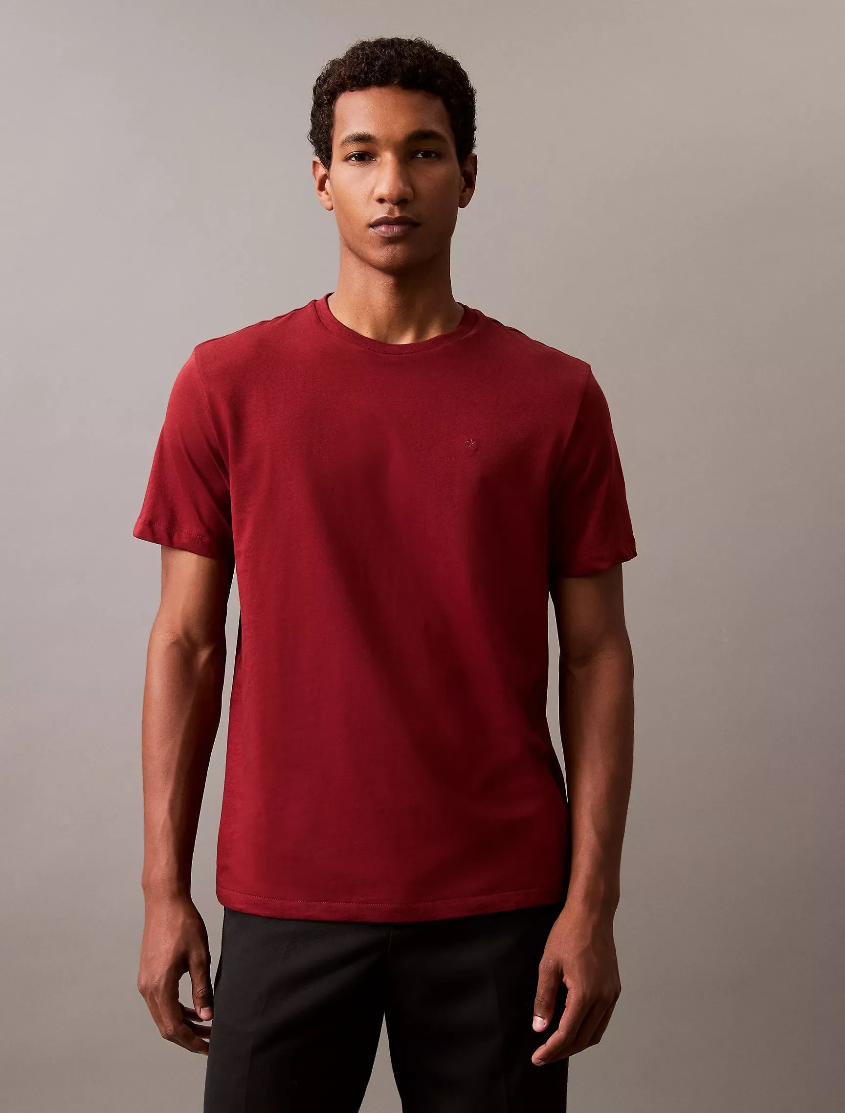 Calvin Klein Men T-Shirts Syrah- Oshoplin