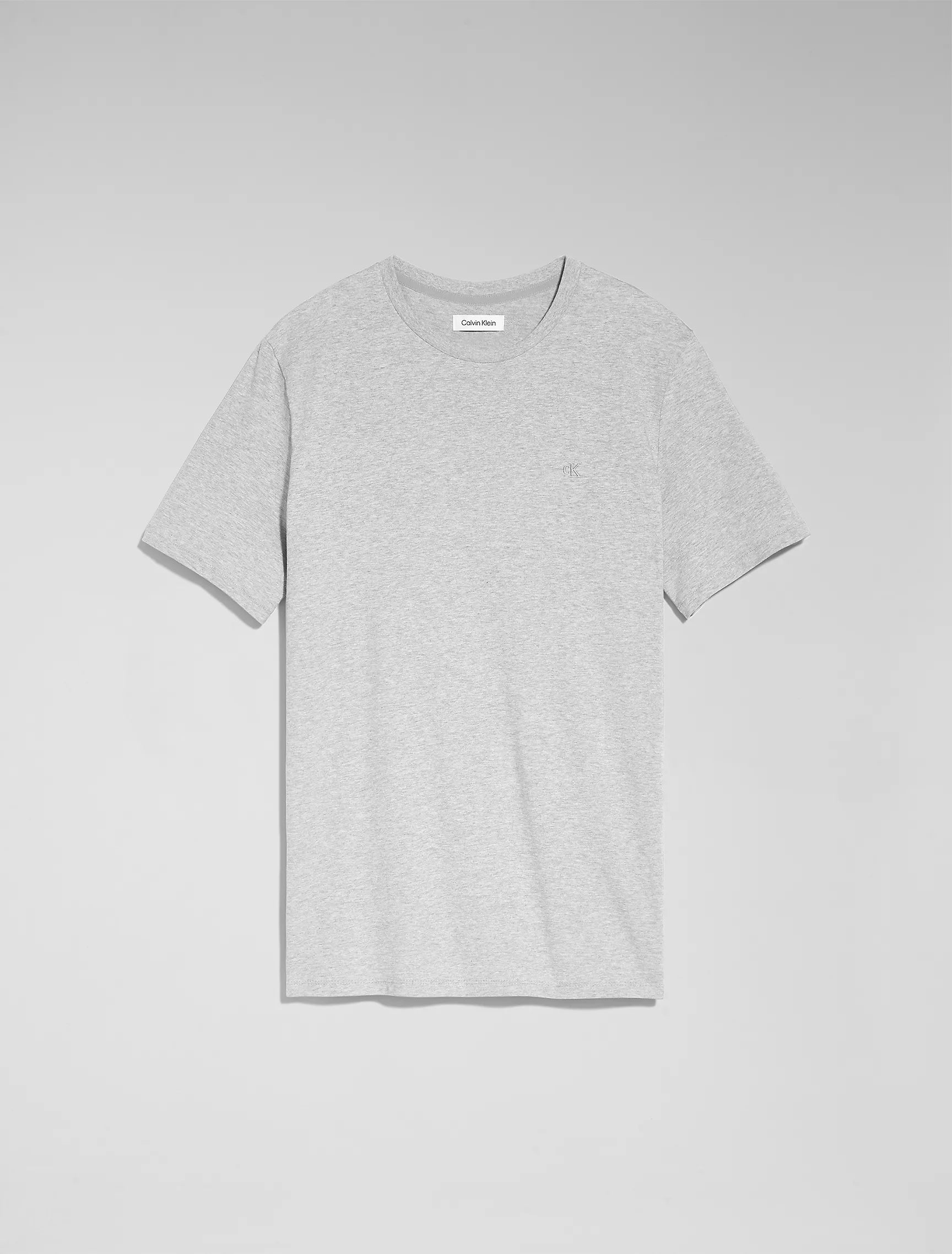 Calvin Klein Smooth Cotton Monogram Logo T-Shirt - Men