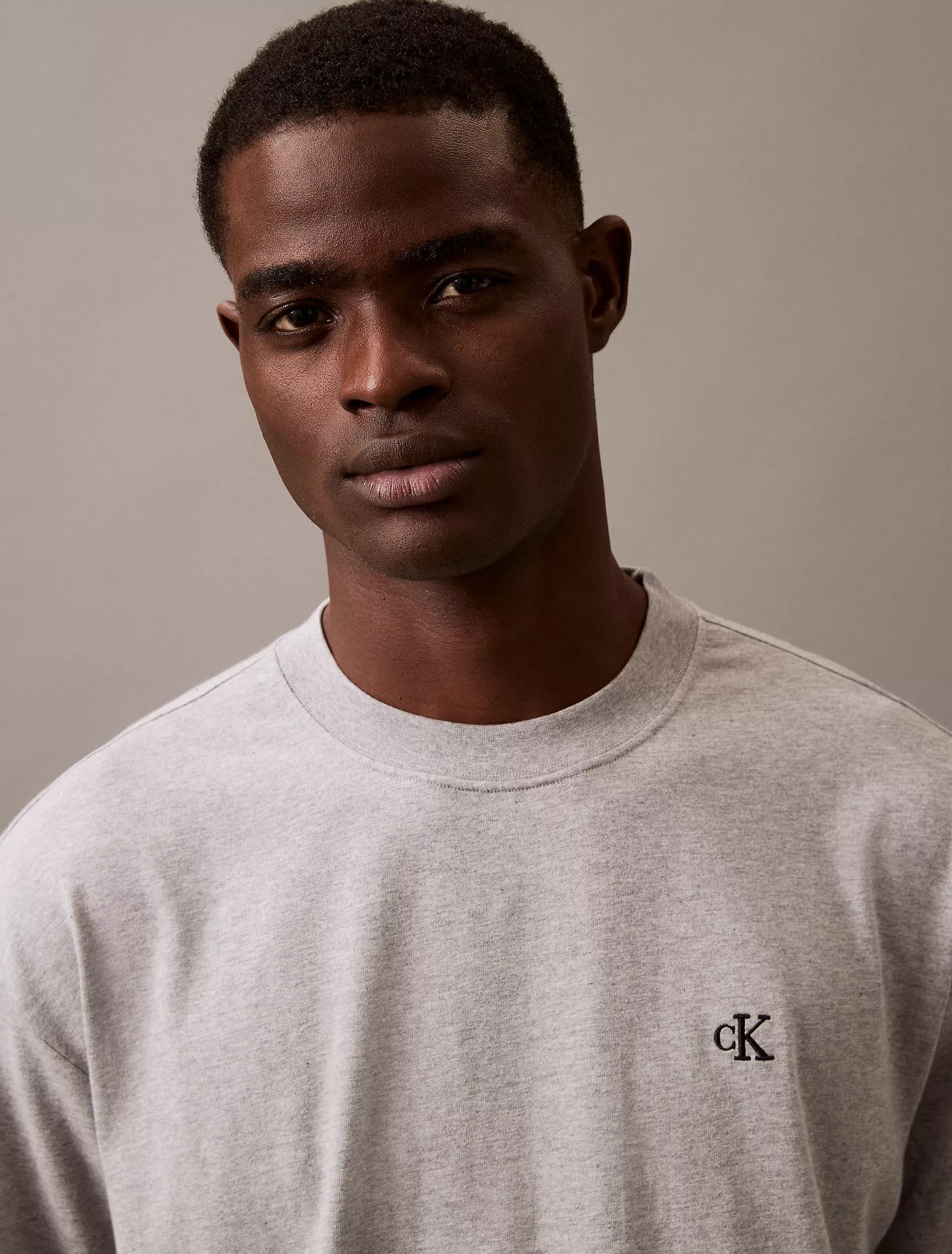 Calvin Klein Archive Logo Relaxed Crewneck Tshirt - Men