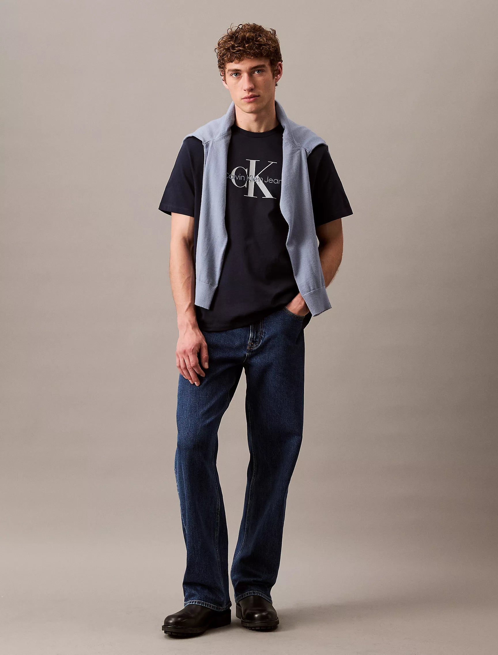 Calvin Klein Monogram Logo Tee - Men