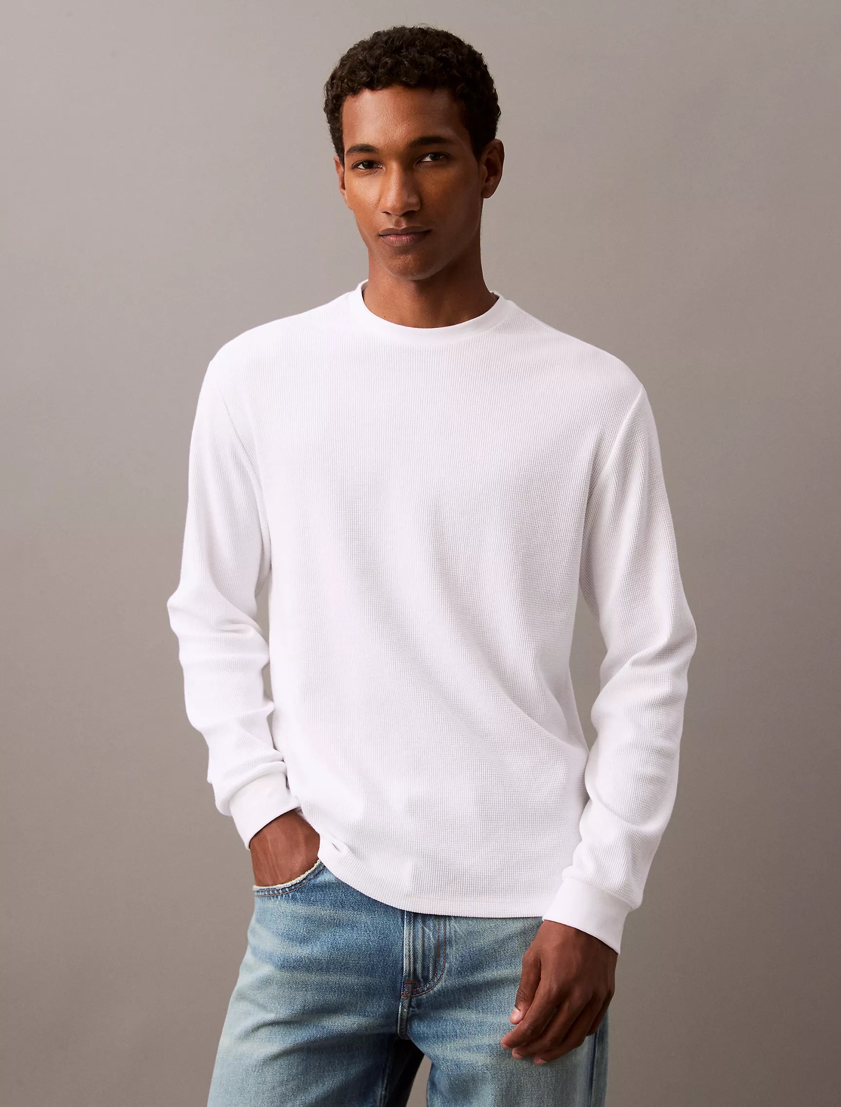 Calvin Klein Men T-Shirts Brilliant White- Oshoplin