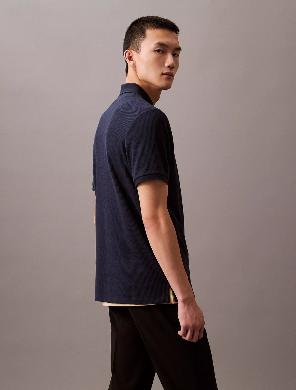 Calvin Klein Drop Needle Classic Polo Shirt - Men