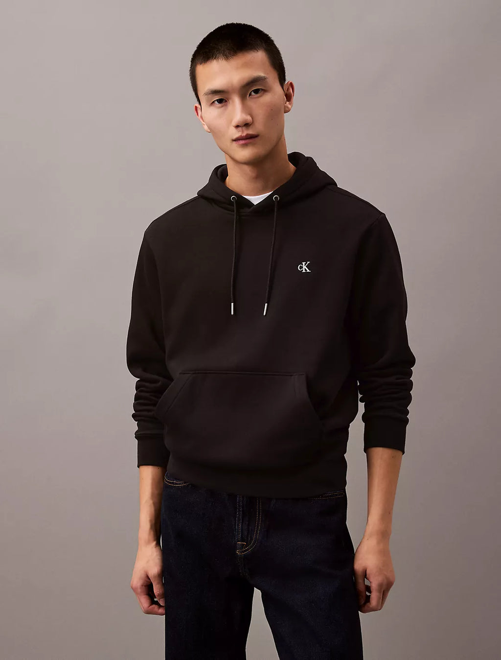 Calvin Klein Men Hoodies + Sweatshirts Black Beauty- Oshoplin