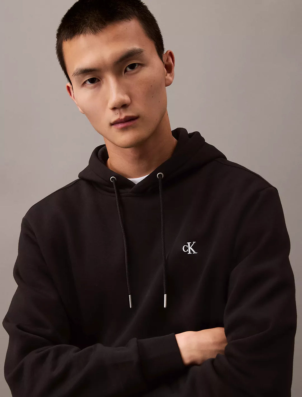 Calvin Klein Archive Logo Fleece Hoodie - Men