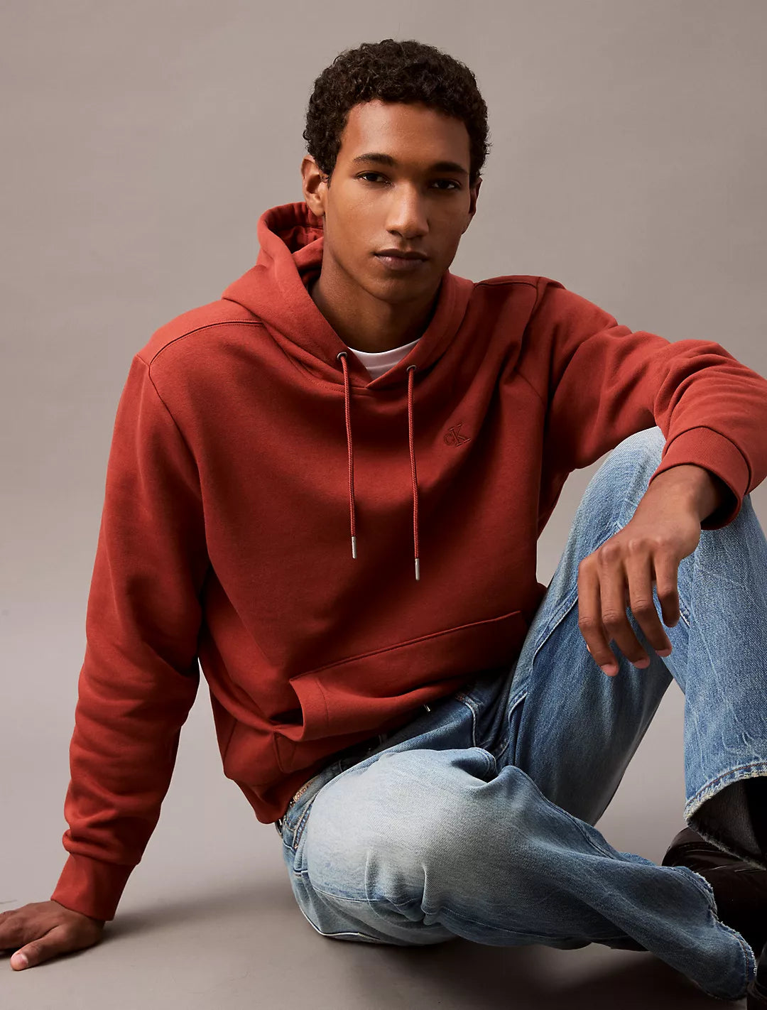 Calvin Klein Archive Logo Fleece Hoodie - Men