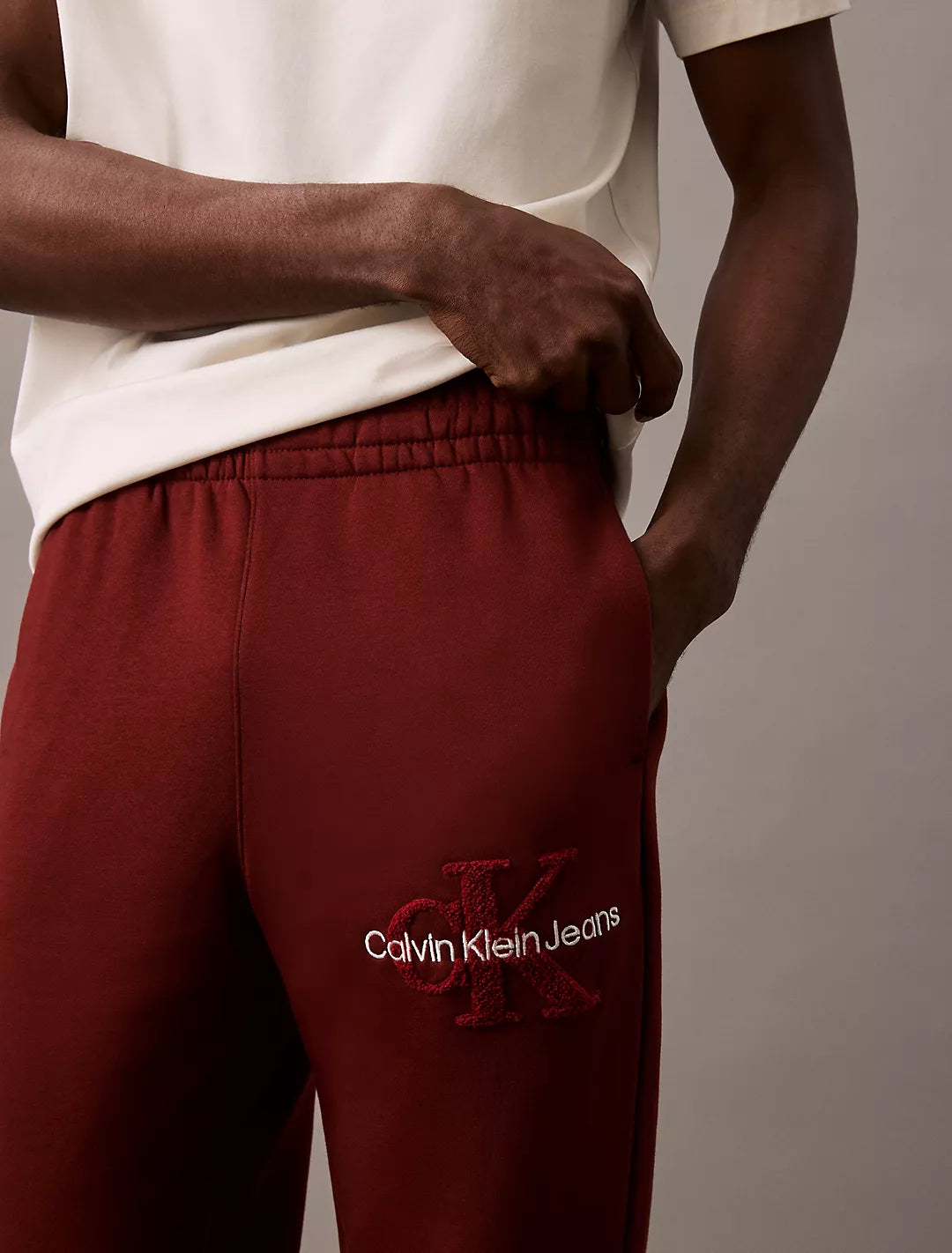 Calvin Klein Archive CK Logo Fleece Joggers - Men