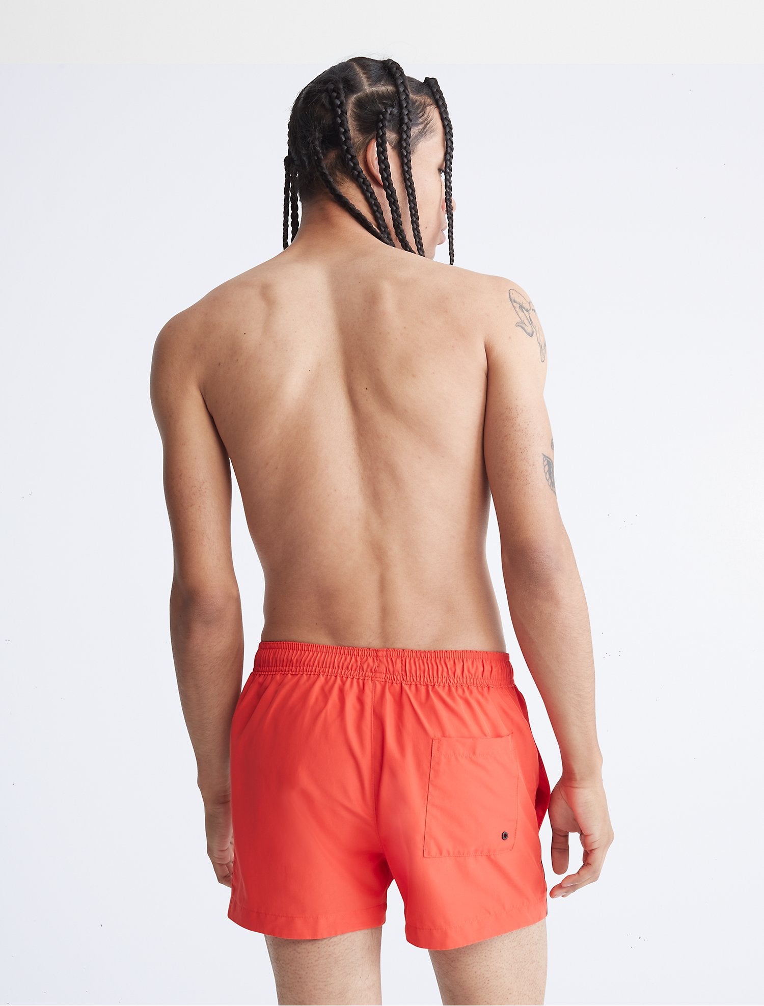 CK One Drawstring Short Swim Shorts Calvin Klein + Dux Sandal (SET) - Men