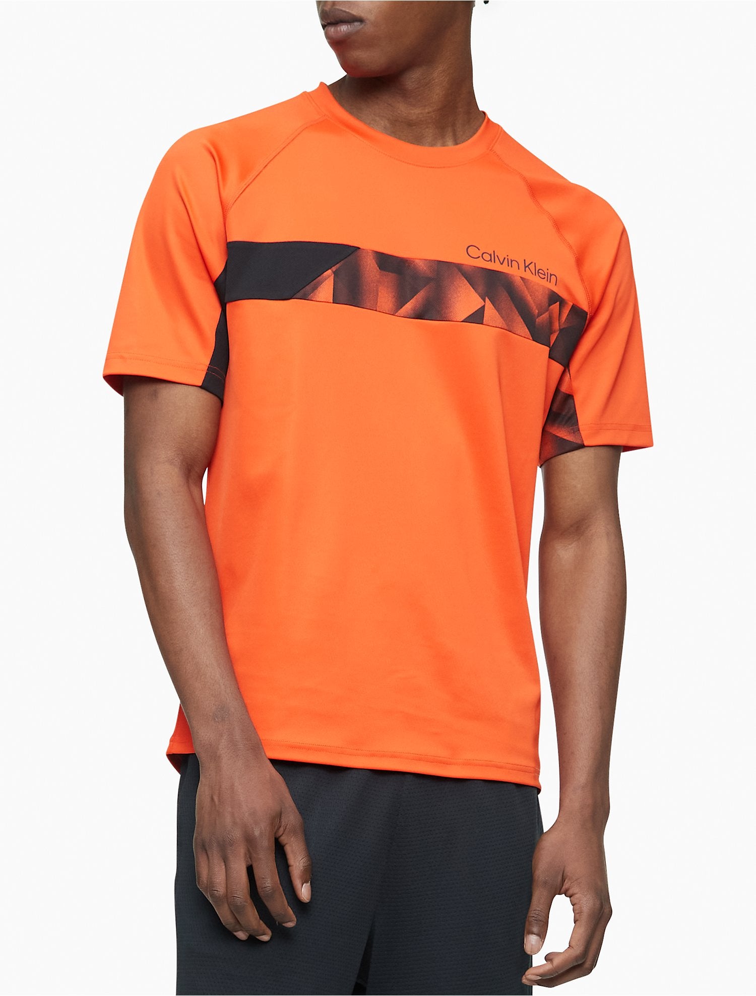 Calvin Klein Performance Graphic Stretch T-Shirt + Performance Side Logo Woven Pants (SET) - Men