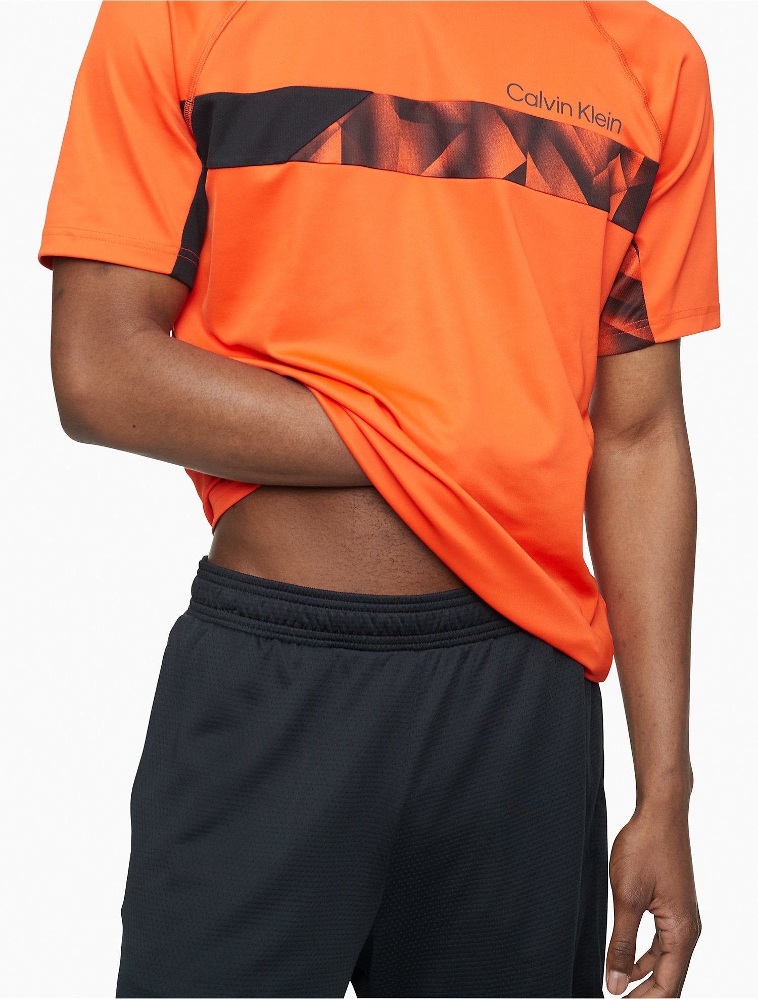 Calvin Klein Performance Graphic Stretch T-Shirt + Performance Side Logo Woven Pants (SET) - Men