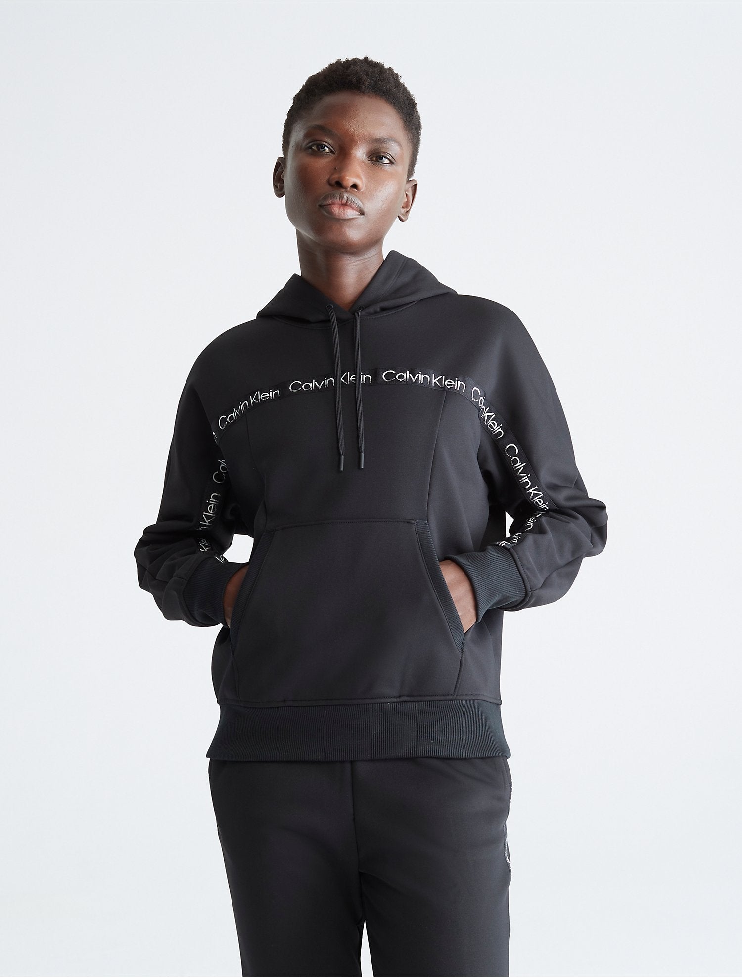 Calvin Klein Performance Embrace Hooded Zip Jacket - Women