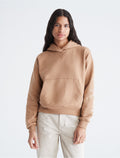 Calvin Klein Women Hoodies + Sweatshirts Carame- Oshoplin