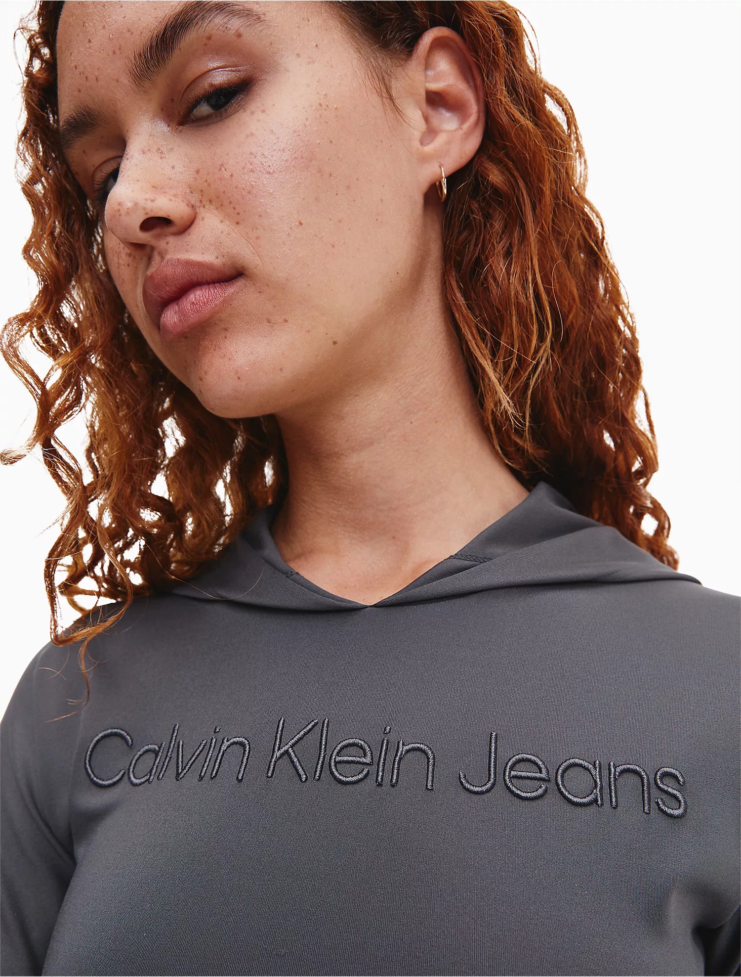 Calvin Klein Bodycon Jersey Hooded Dress - Women