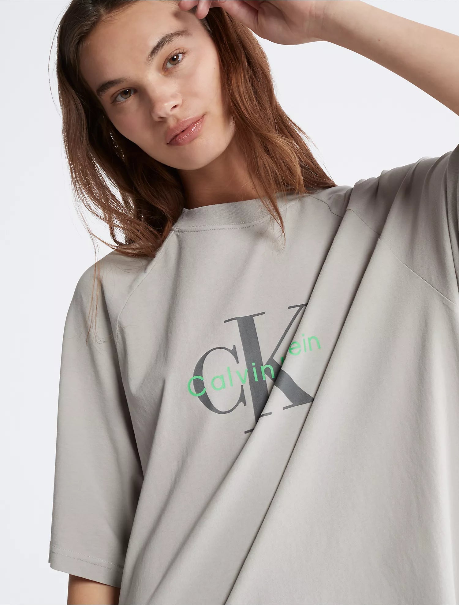 Calvin Klein Naturals Tea Dye T-Shirt Dress - Women