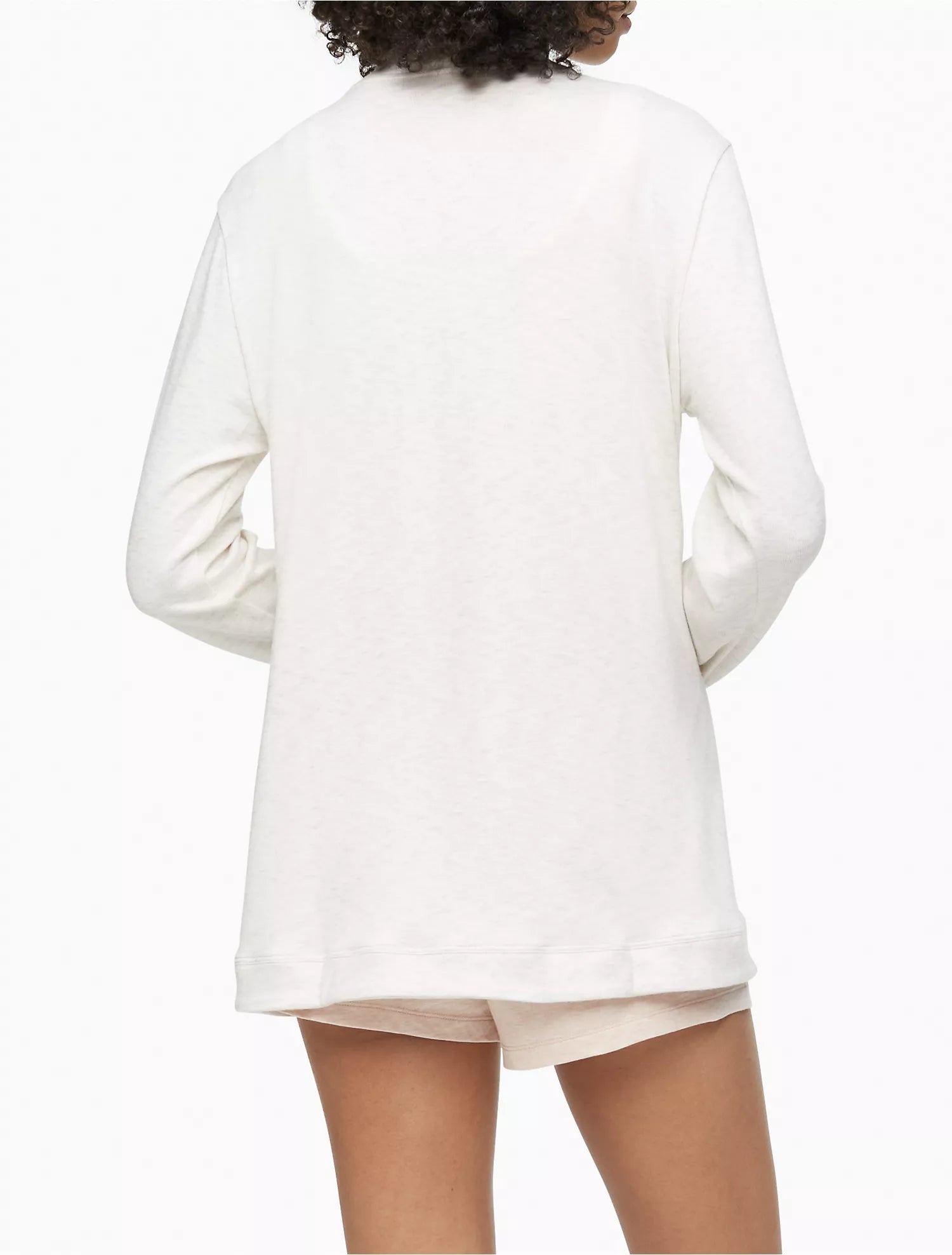Calvin Klein Aurora Comfort CK Logo Open Front Cardigan - Women