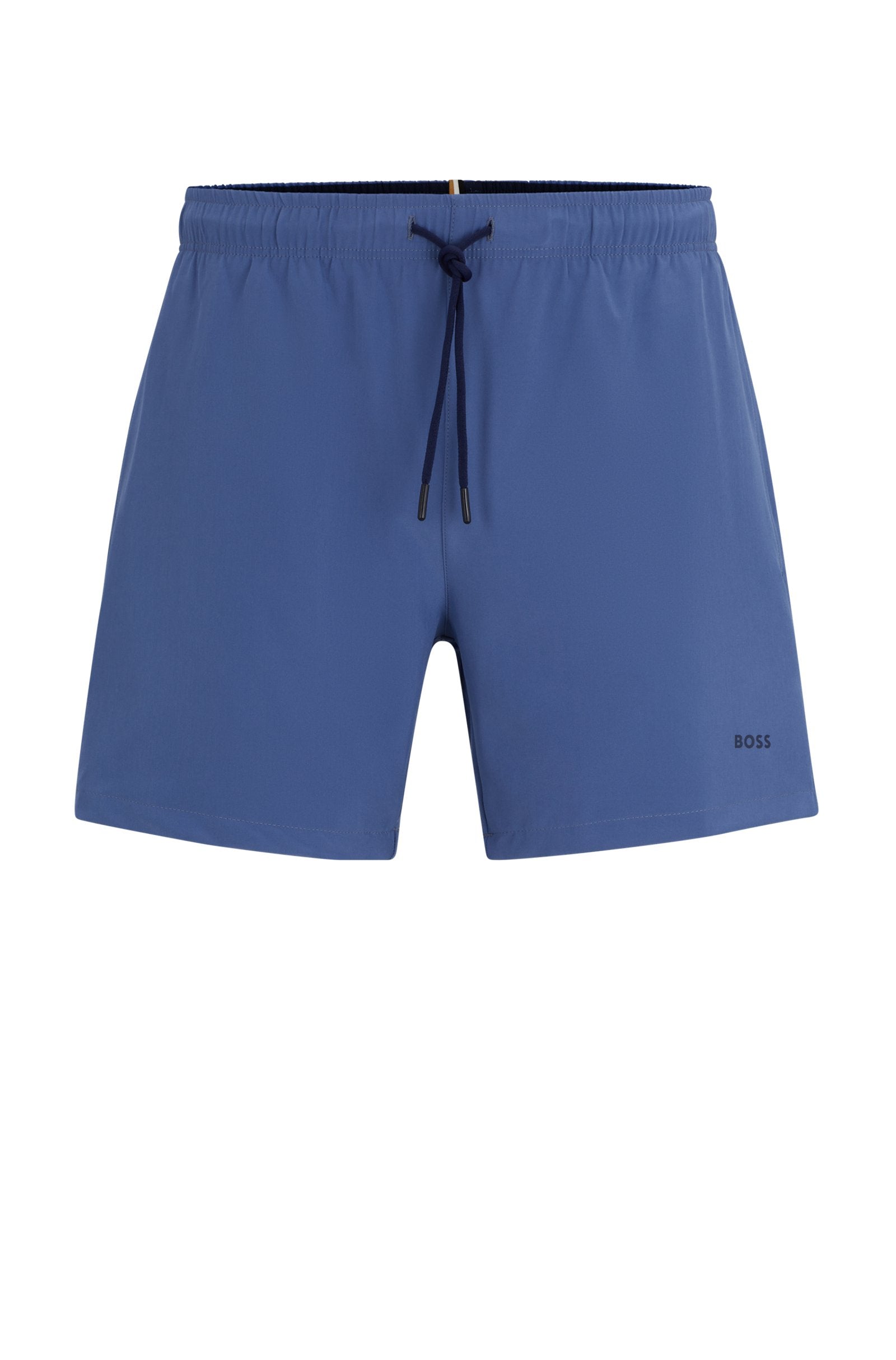 Boss Quick-Drying Swim Shorts With Logo Print - Men